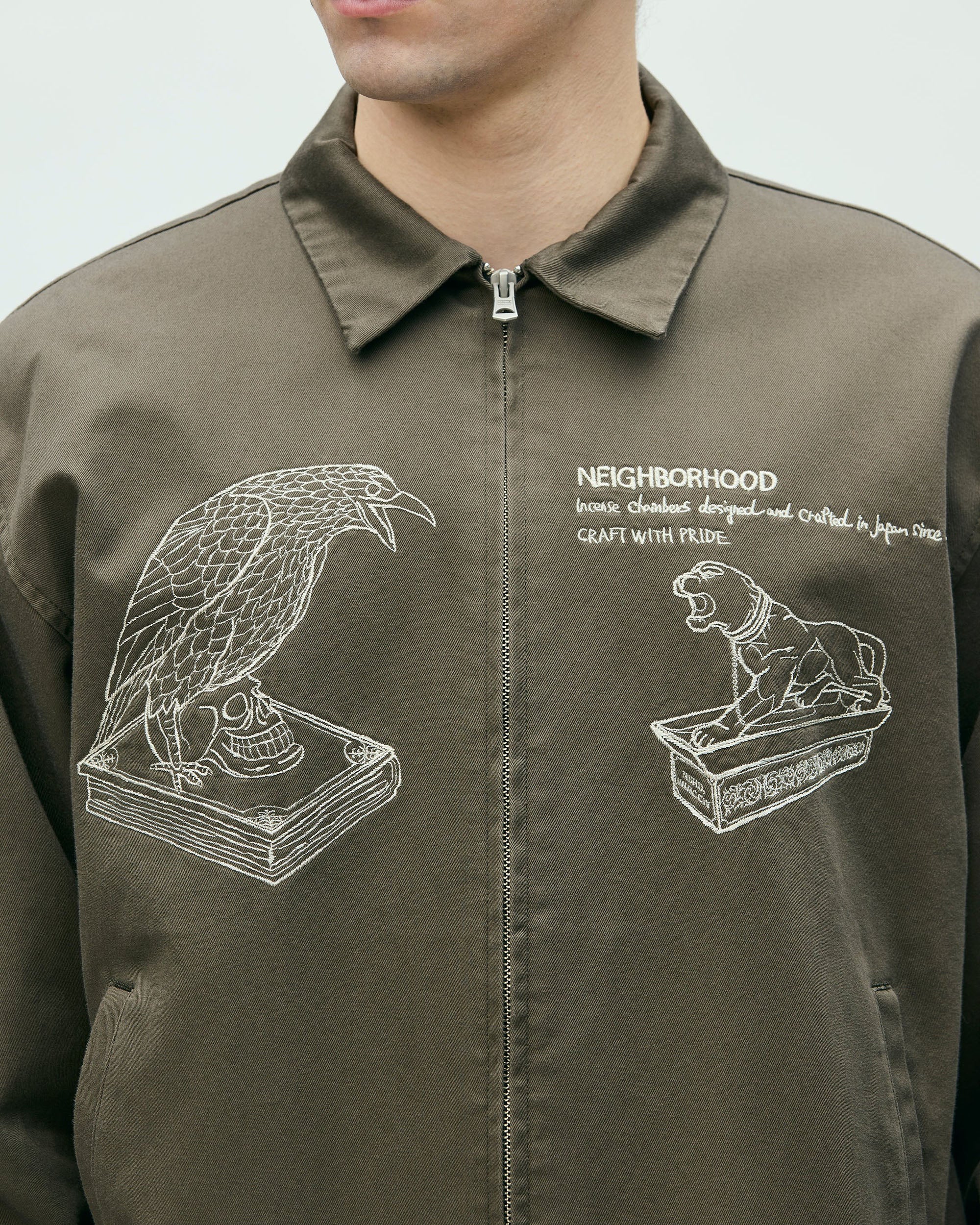 Neighborhood Souvenir Jacket - Black - Japanese Americana Souvenir