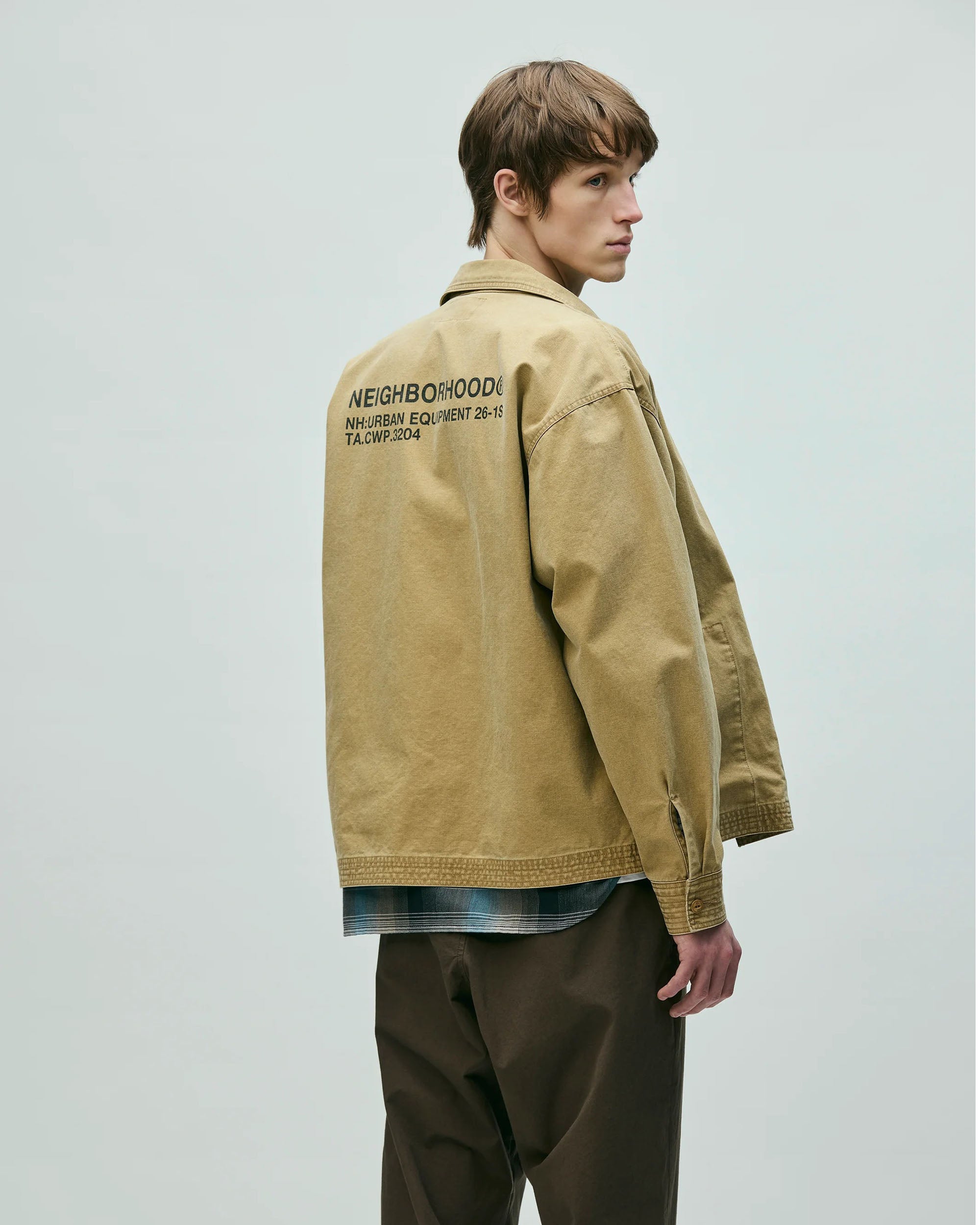 Neighborhood Zip Field LS Shirt - Black - Long Sleeve Field Shirt
