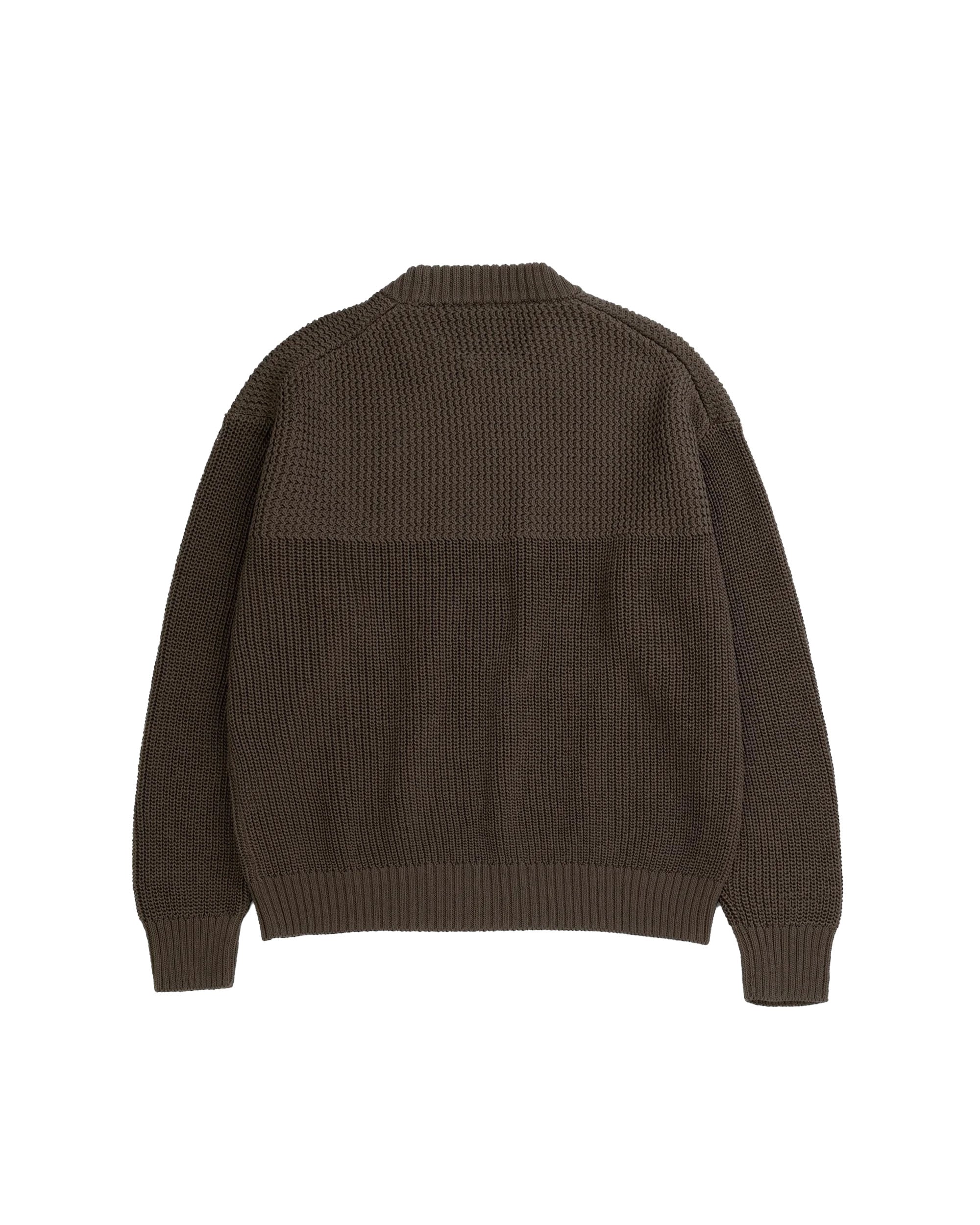 Nordhavn Racked Sweater - Turkish Coffee
