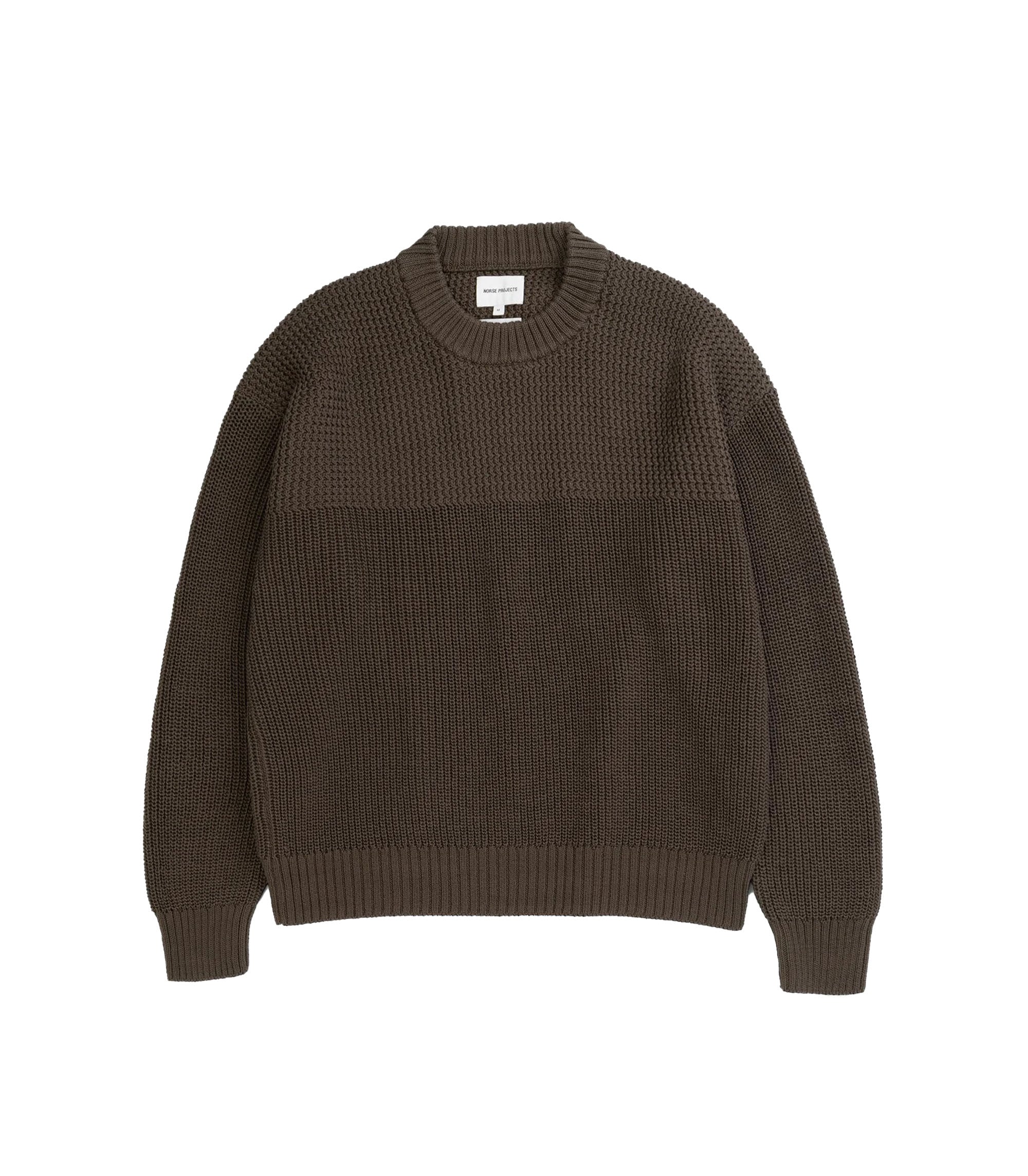 Nordhavn Racked Sweater - Turkish Coffee