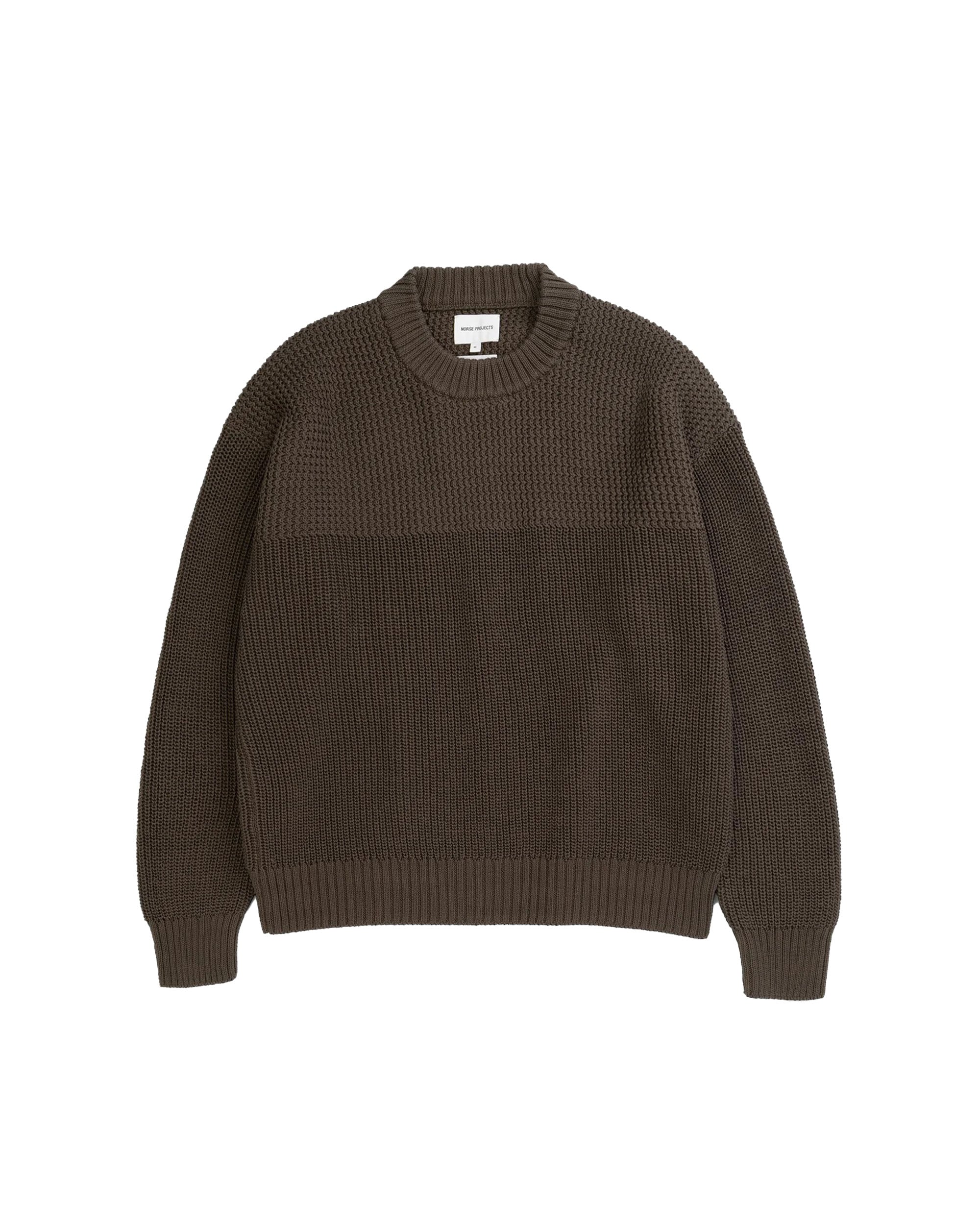 Nordhavn Racked Sweater - Turkish Coffee