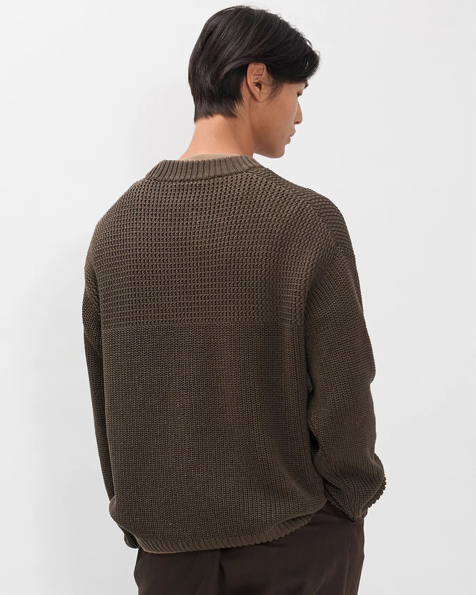 Nordhavn Racked Sweater - Turkish Coffee