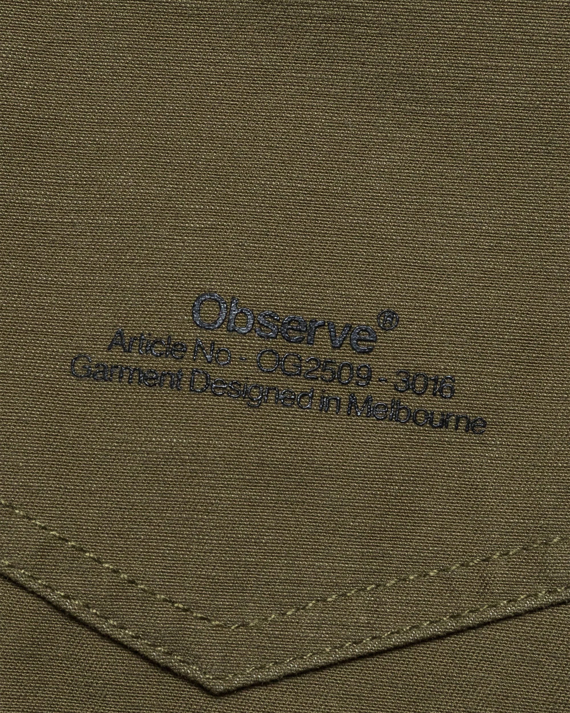 Panel Jacket - Army