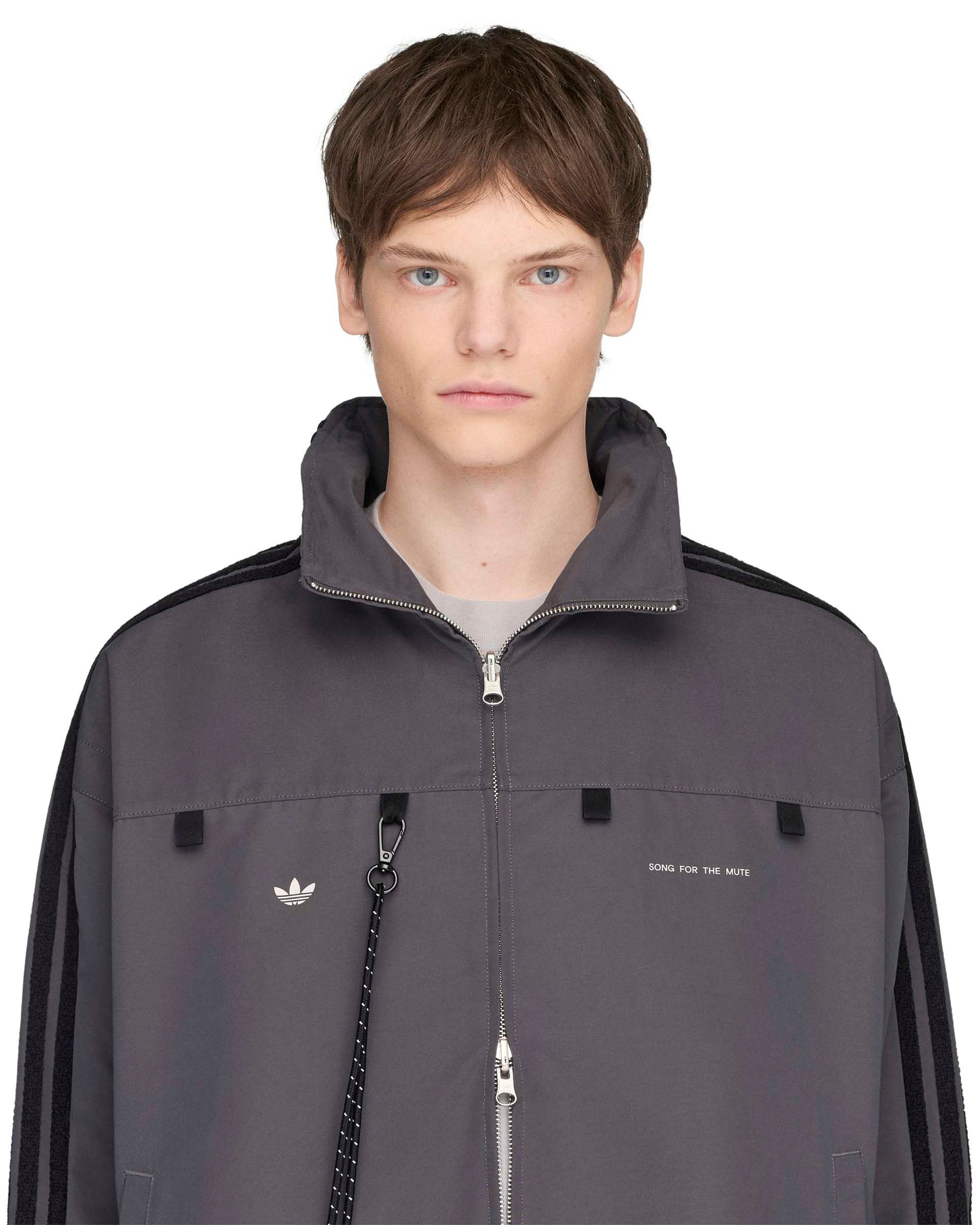 Song for the Mute Track Top - Grey