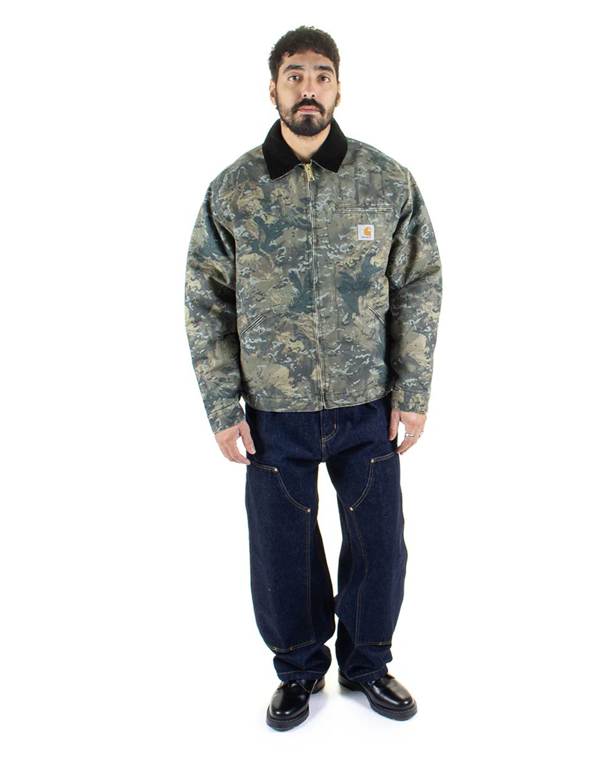 OG Detroit Jacket - Camo Combi / Green / Black