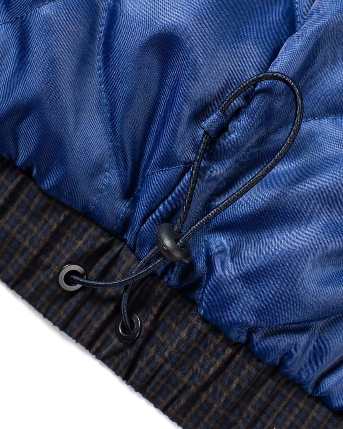 Taki Checkered Jacket - Navy