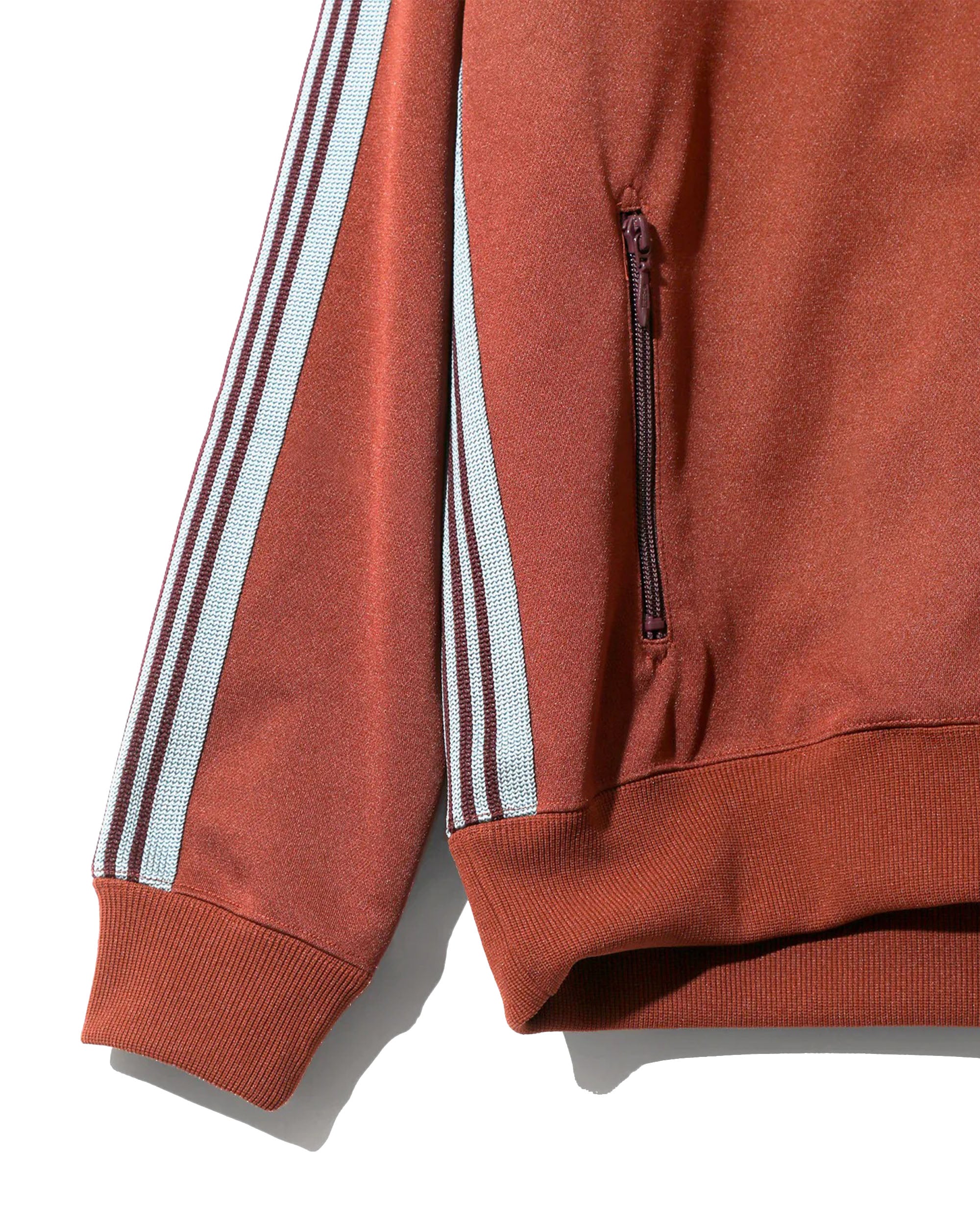 Needles Track Jacket - Rust | HIGHS AND LOWS