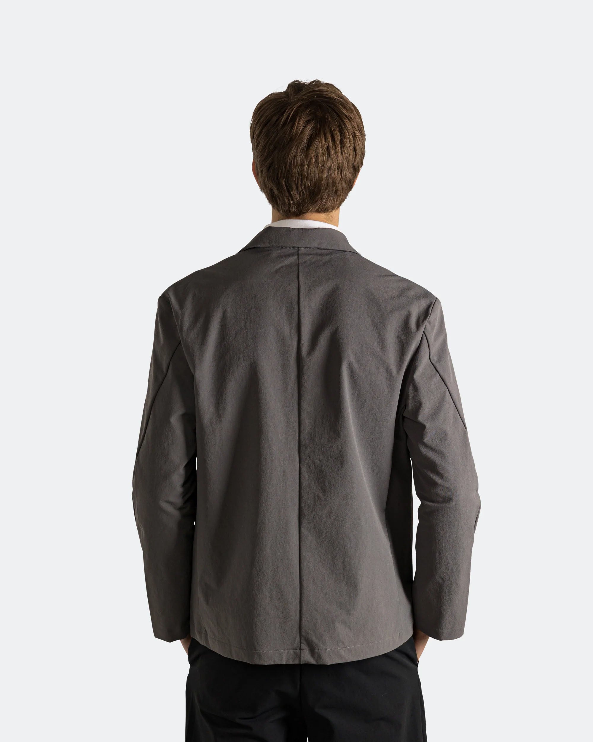 Grey Days Single Jacket - Black