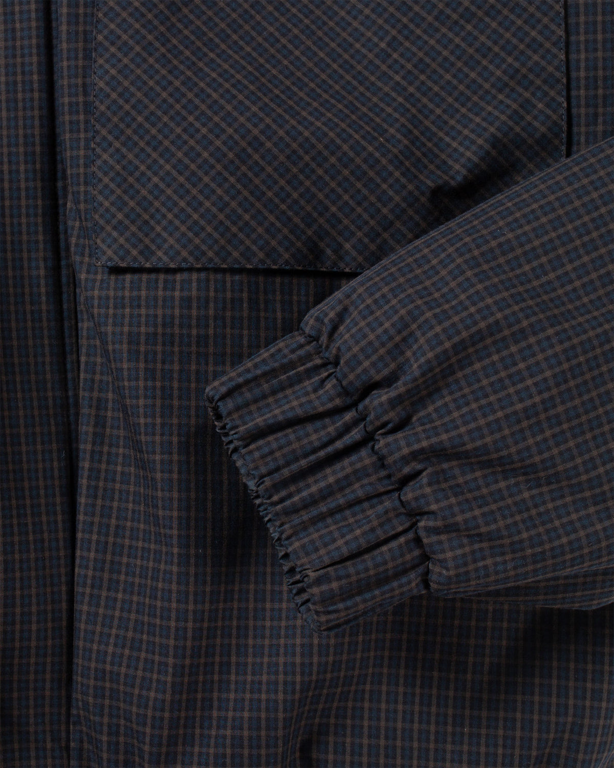 Taki Checkered Jacket - Navy