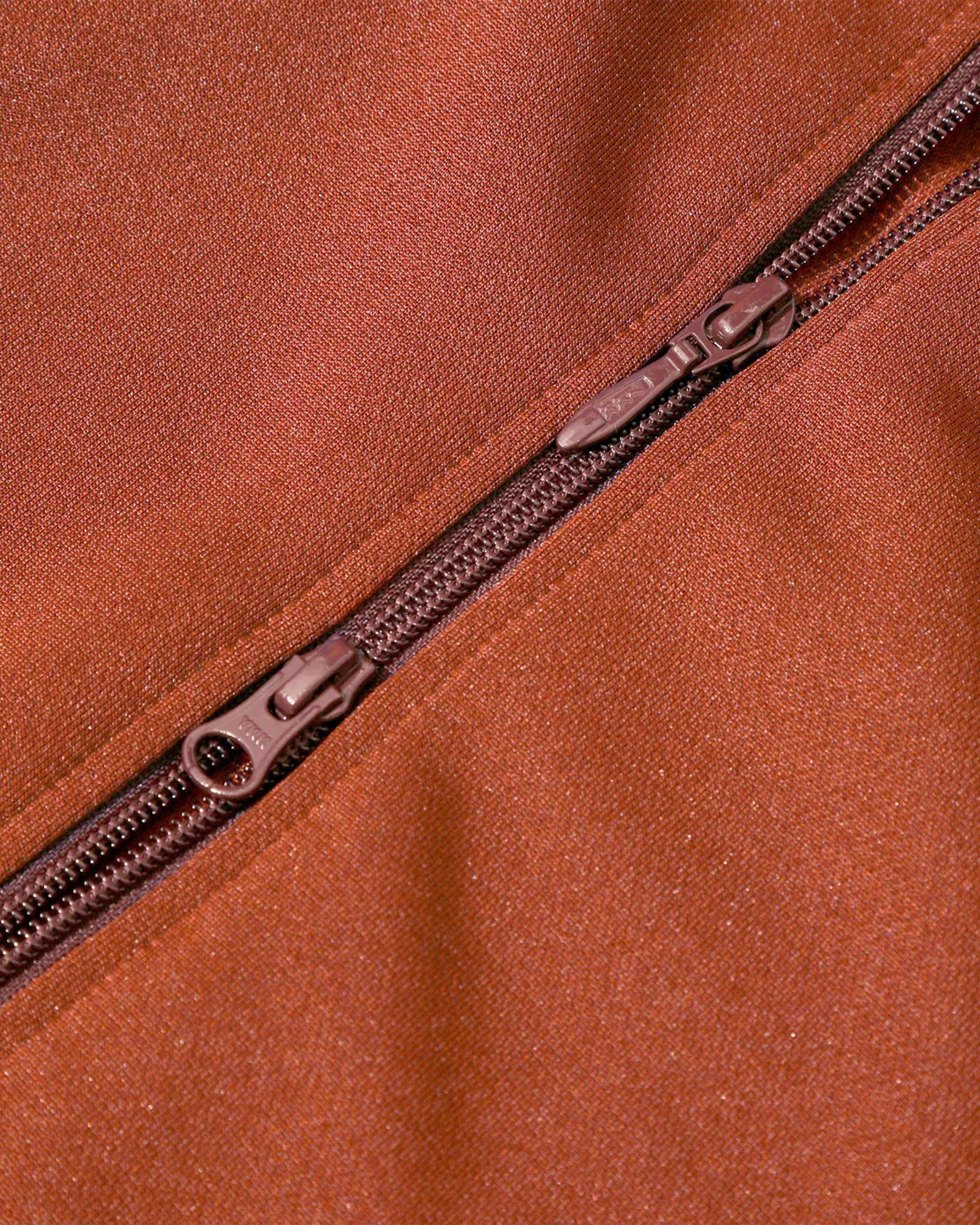 Needles Track Jacket - Rust | HIGHS AND LOWS