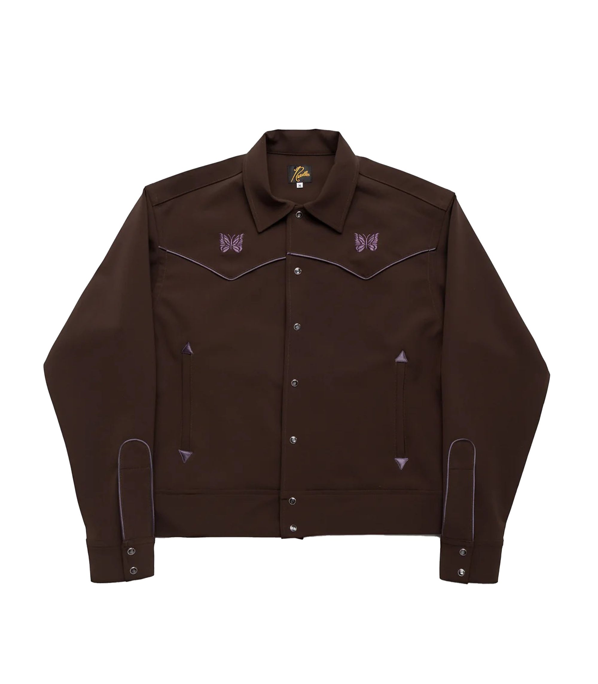 Piping Cowboy Jacket - Brown