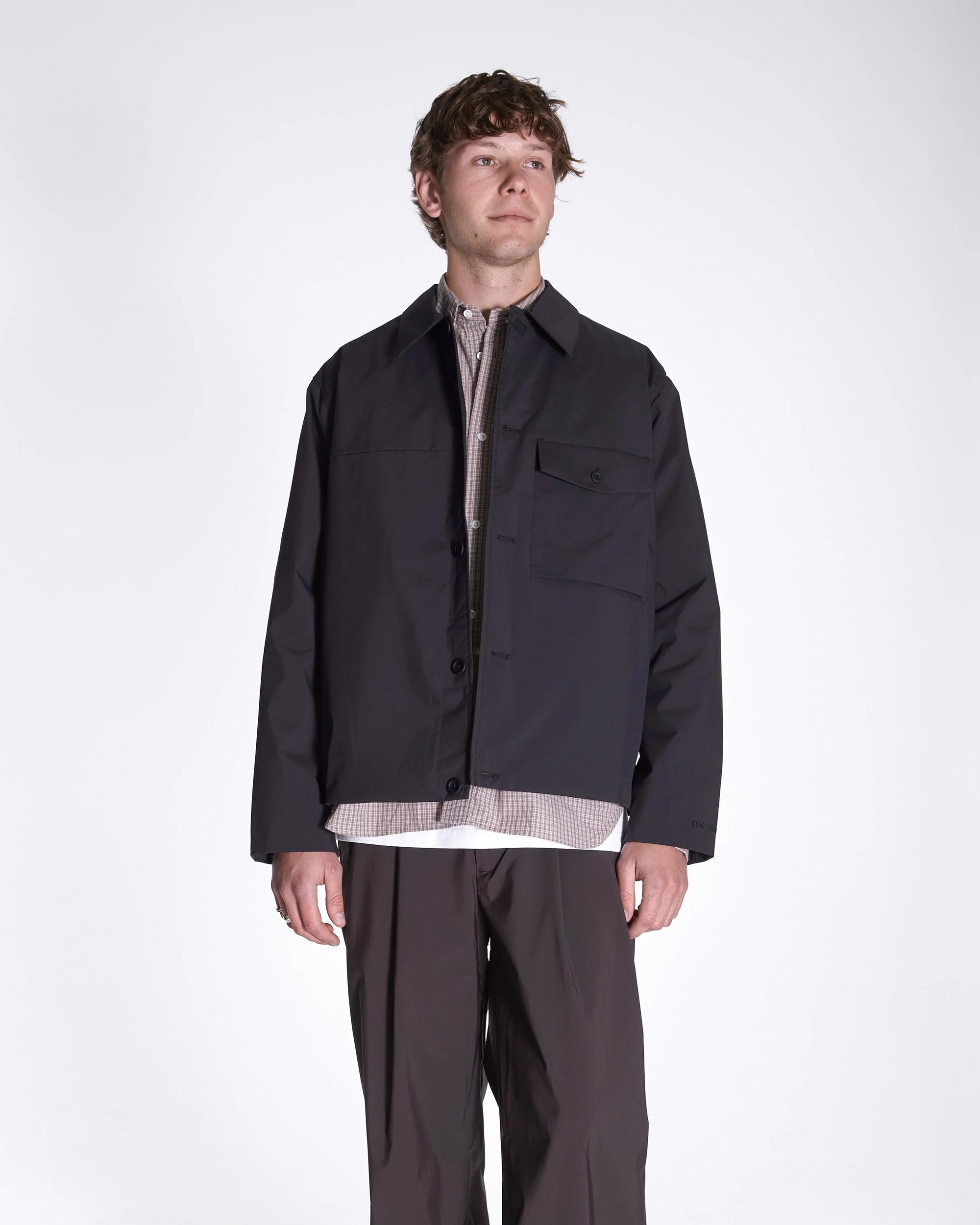 Marcus Windstopper Overshirt - Black