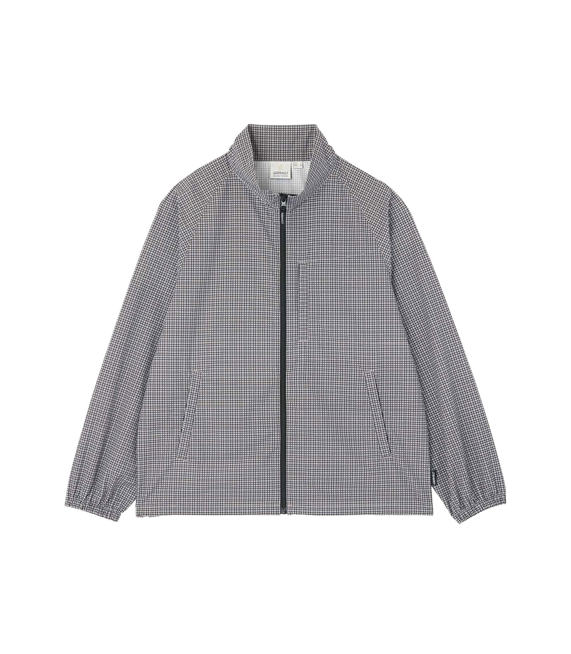 Mini Check Nylon Jacket - Seal Check