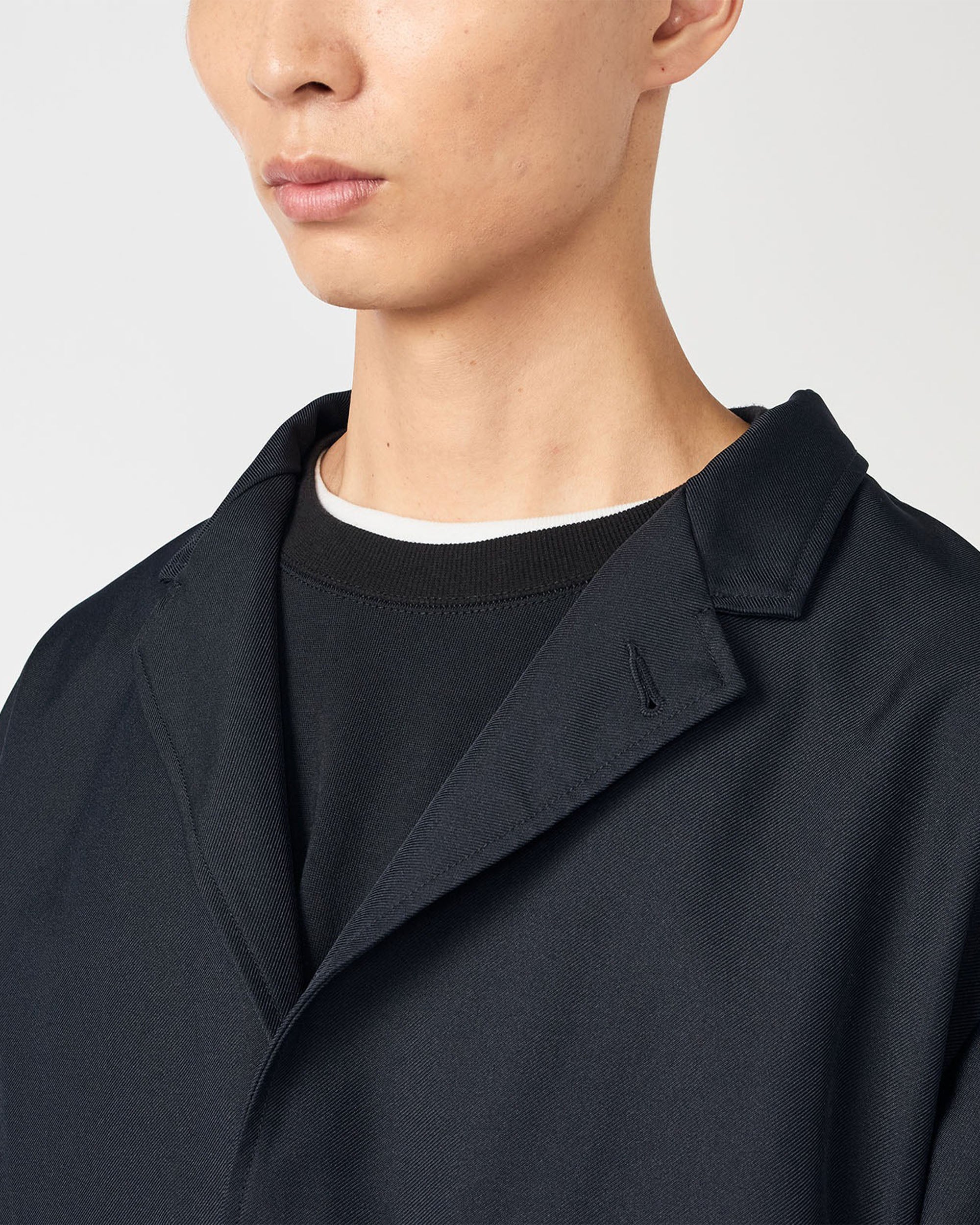Twill Club Jacket - Dark Navy
