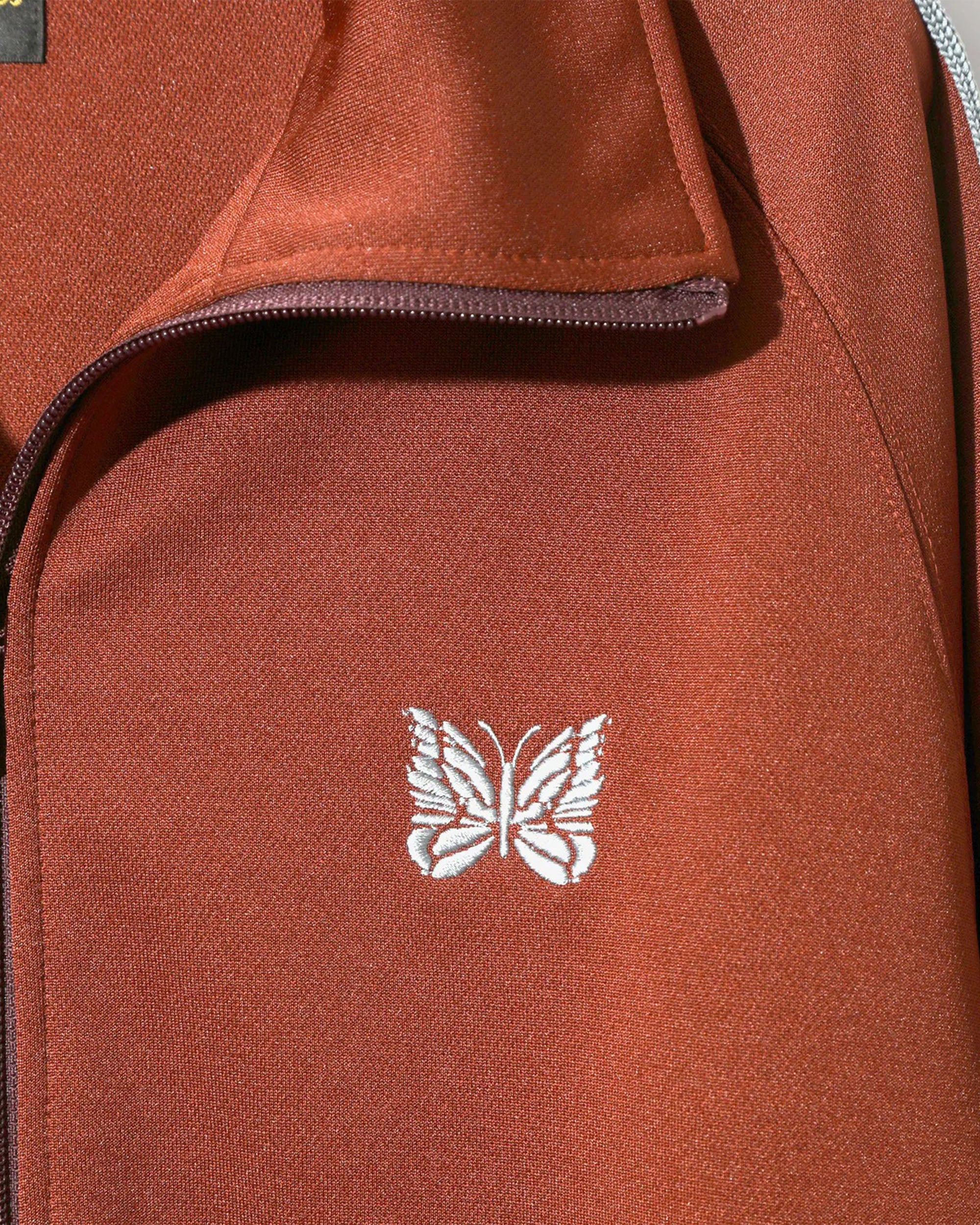 Needles Track Jacket - Rust | HIGHS AND LOWS