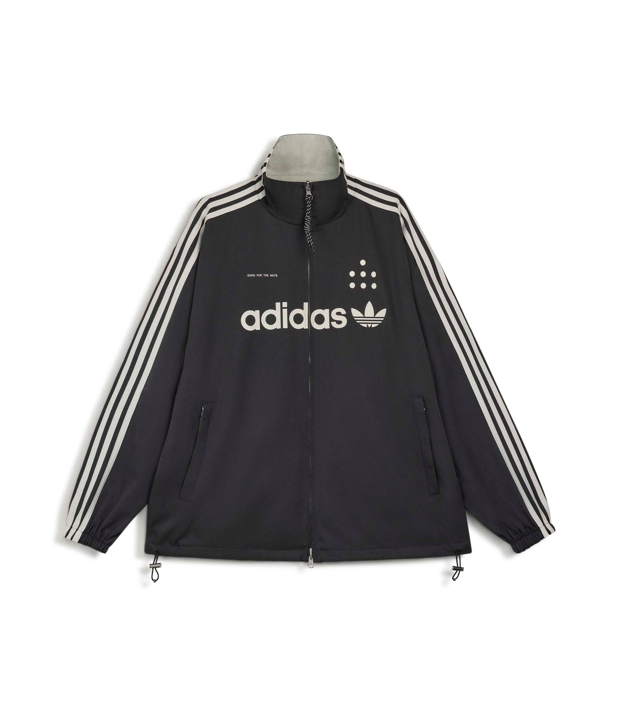 Song for the Mute Track Top - Black / Off White