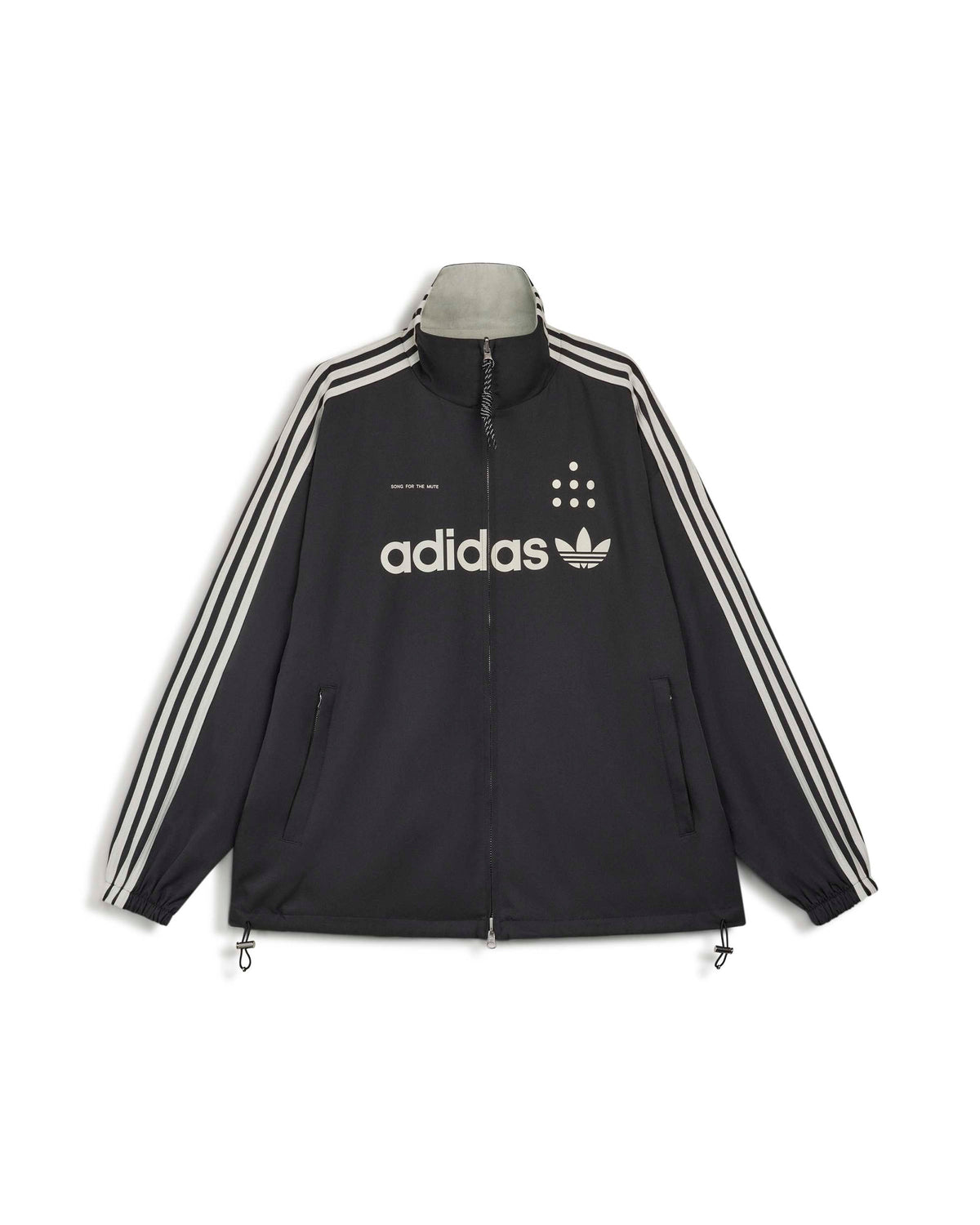 Song for the Mute Track Top - Black / Off White