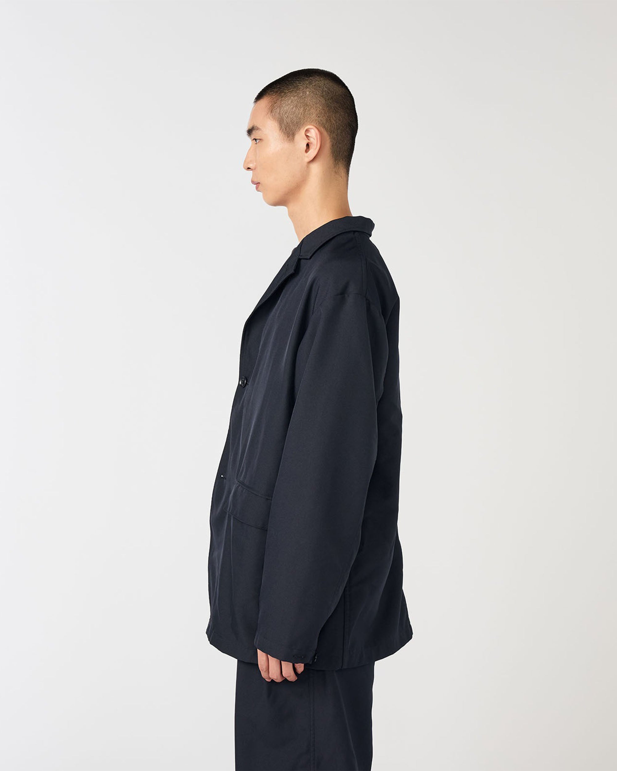 Twill Club Jacket - Black