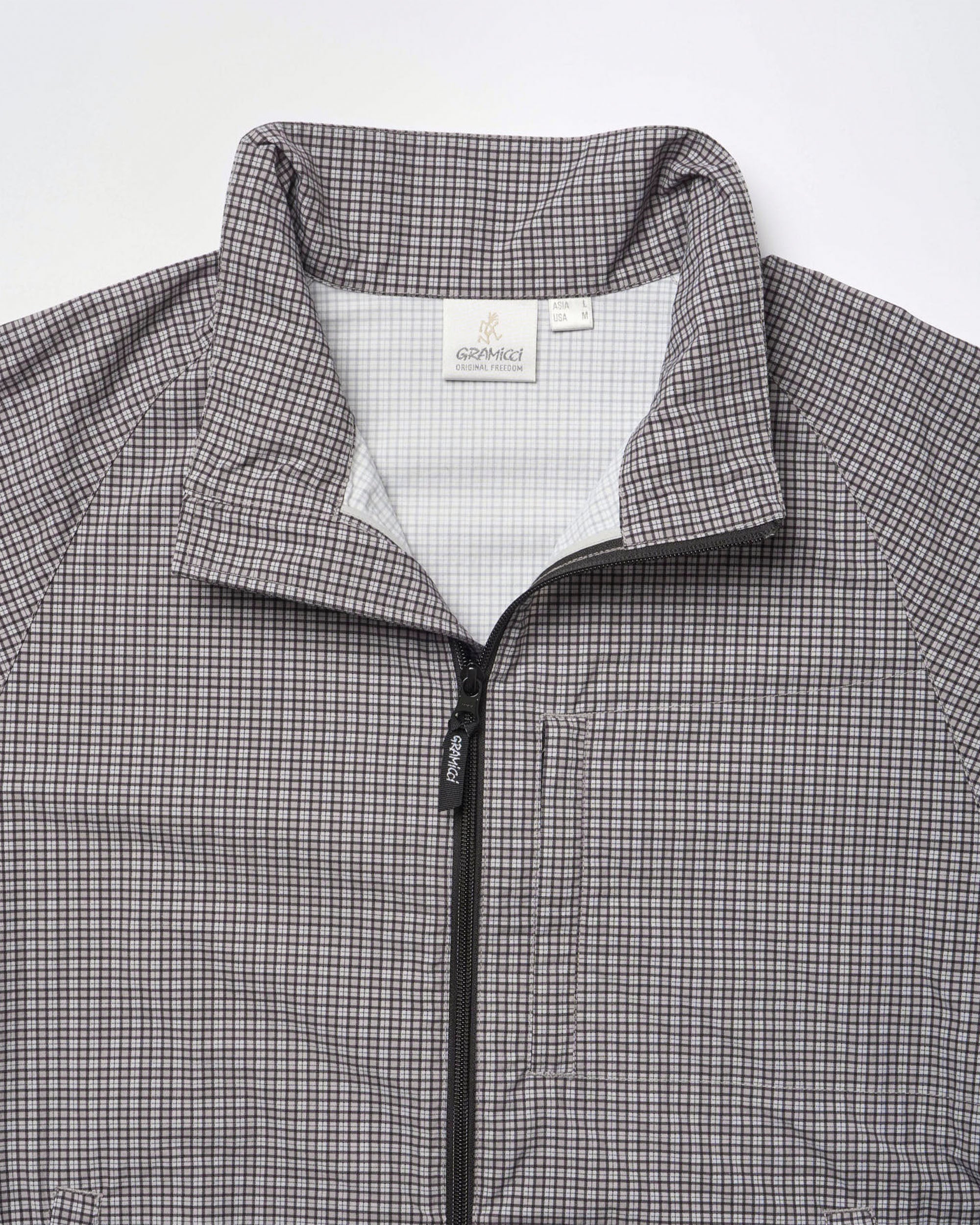 Mini Check Nylon Jacket - Seal Check
