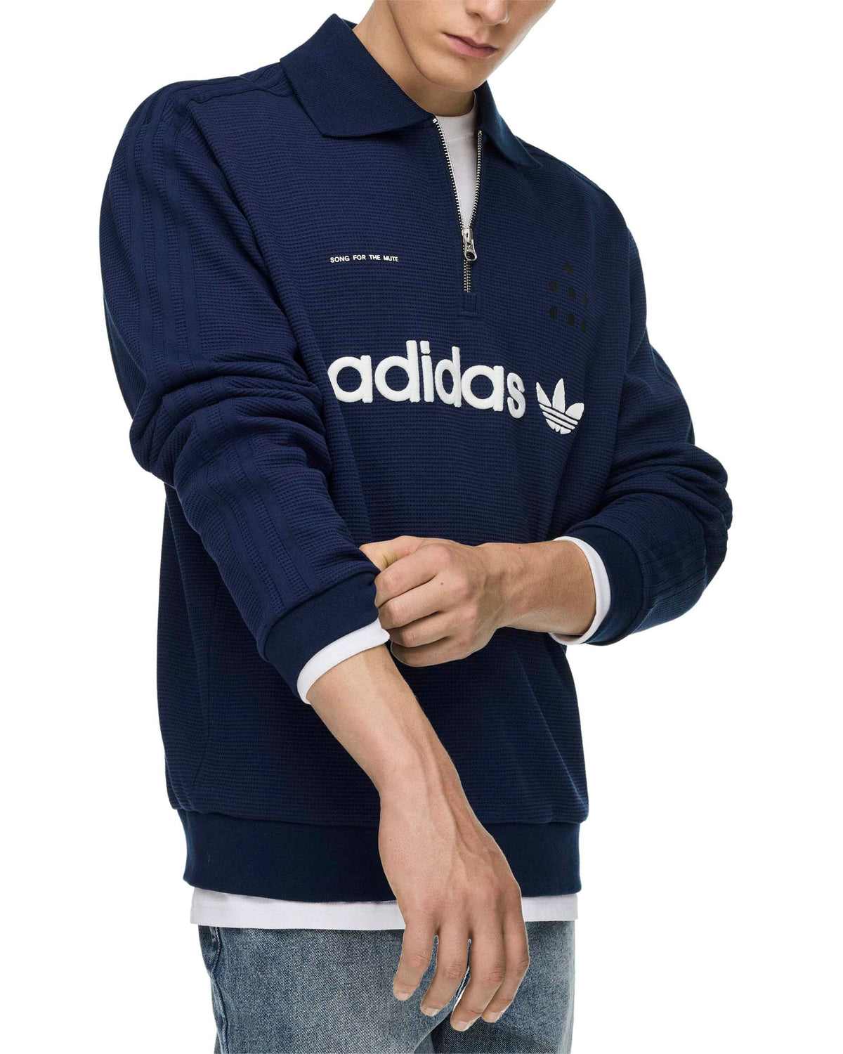 Song for the Mute L/S Polo - Blue