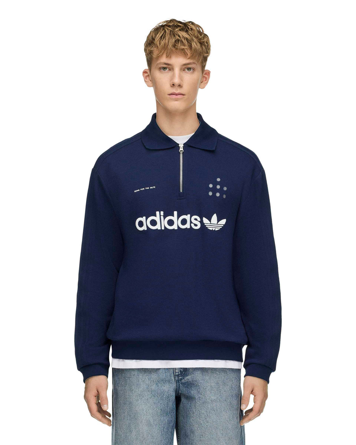 Song for the Mute L/S Polo - Blue