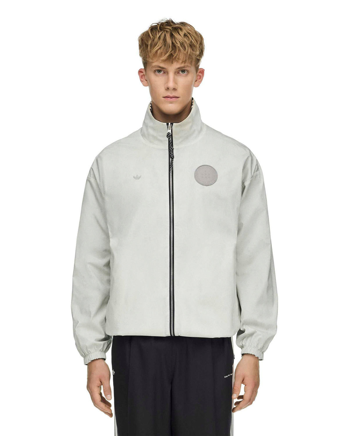 Song for the Mute Track Top - Black / Off White