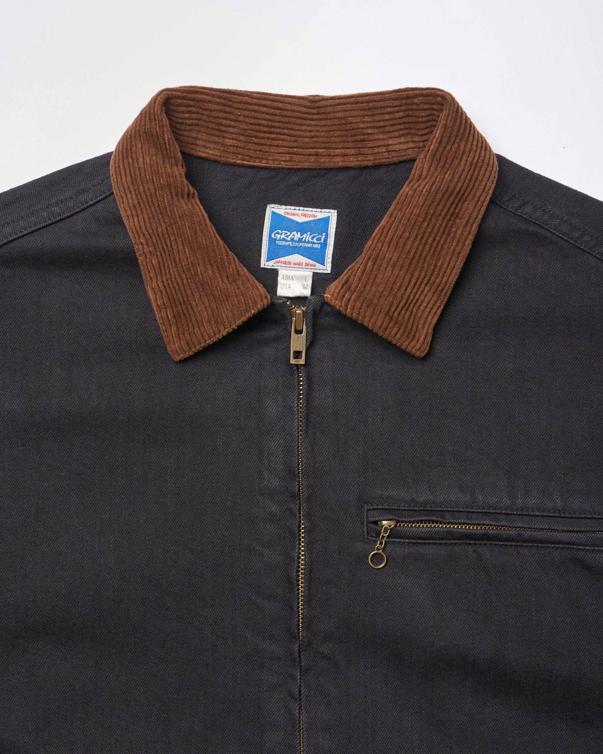 Japanese Denim Trucker - True Black