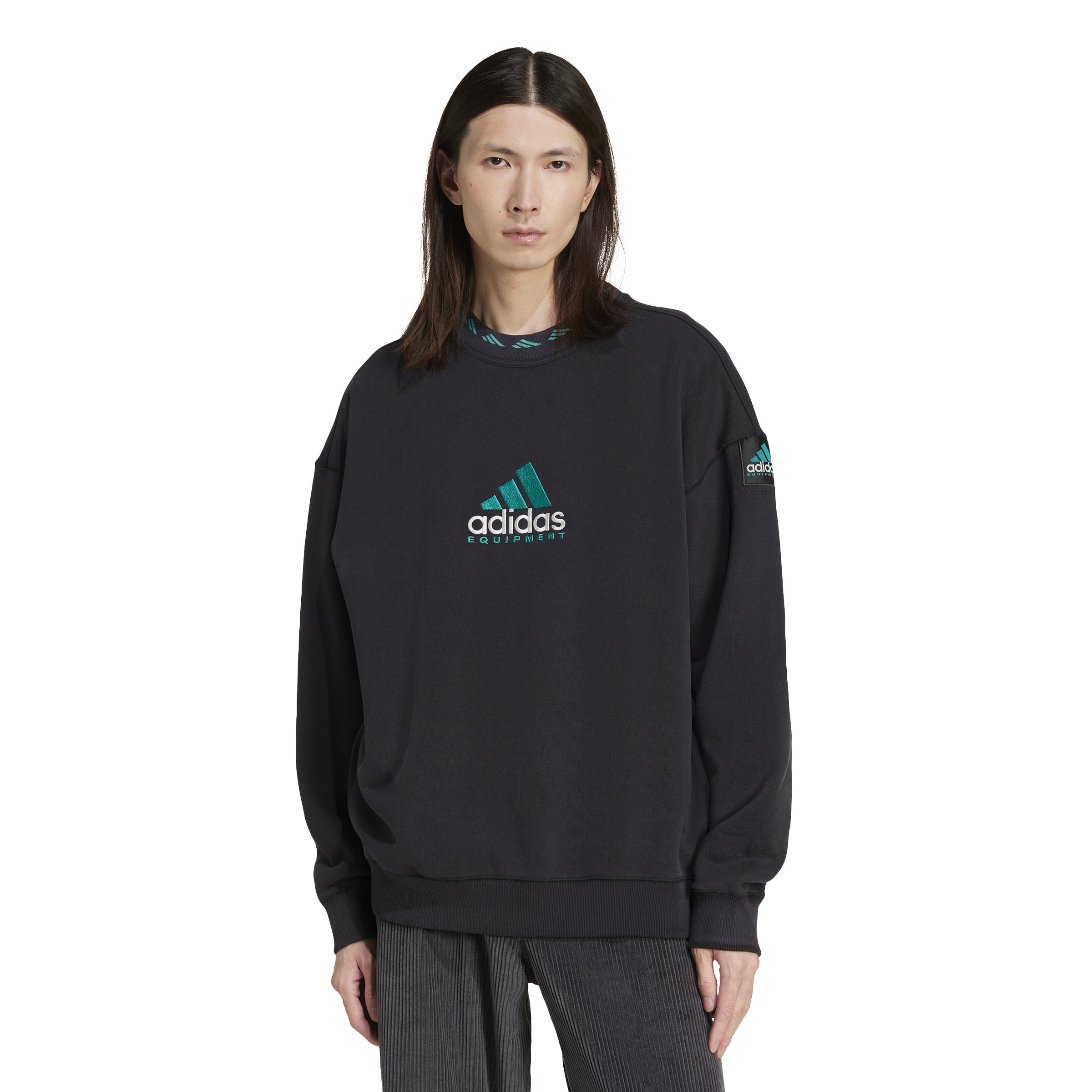 EQT Washed Crewneck Sweatshirt - Black