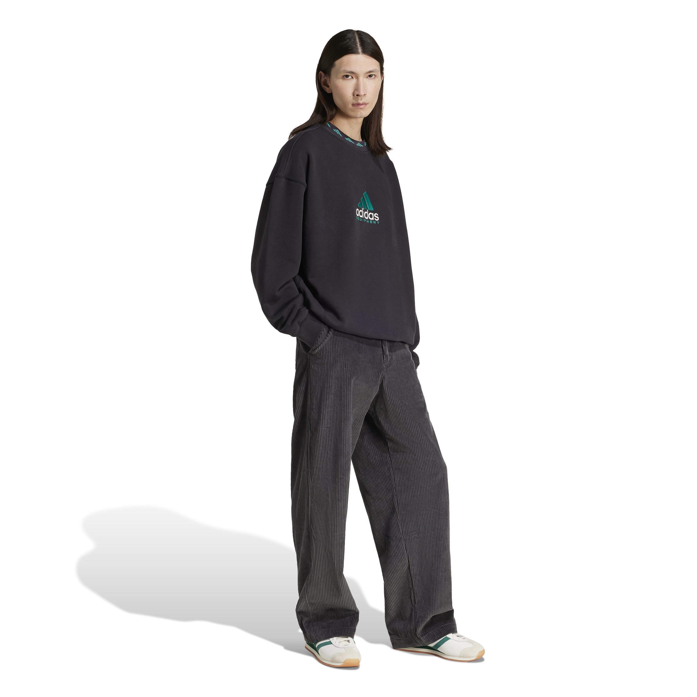 EQT Washed Crewneck Sweatshirt - Black
