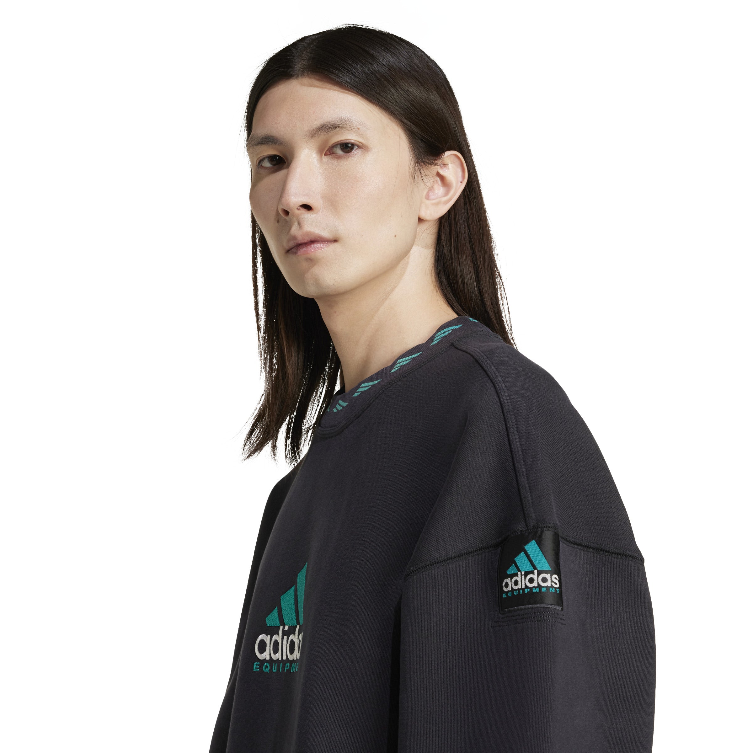 EQT Washed Crewneck Sweatshirt - Black