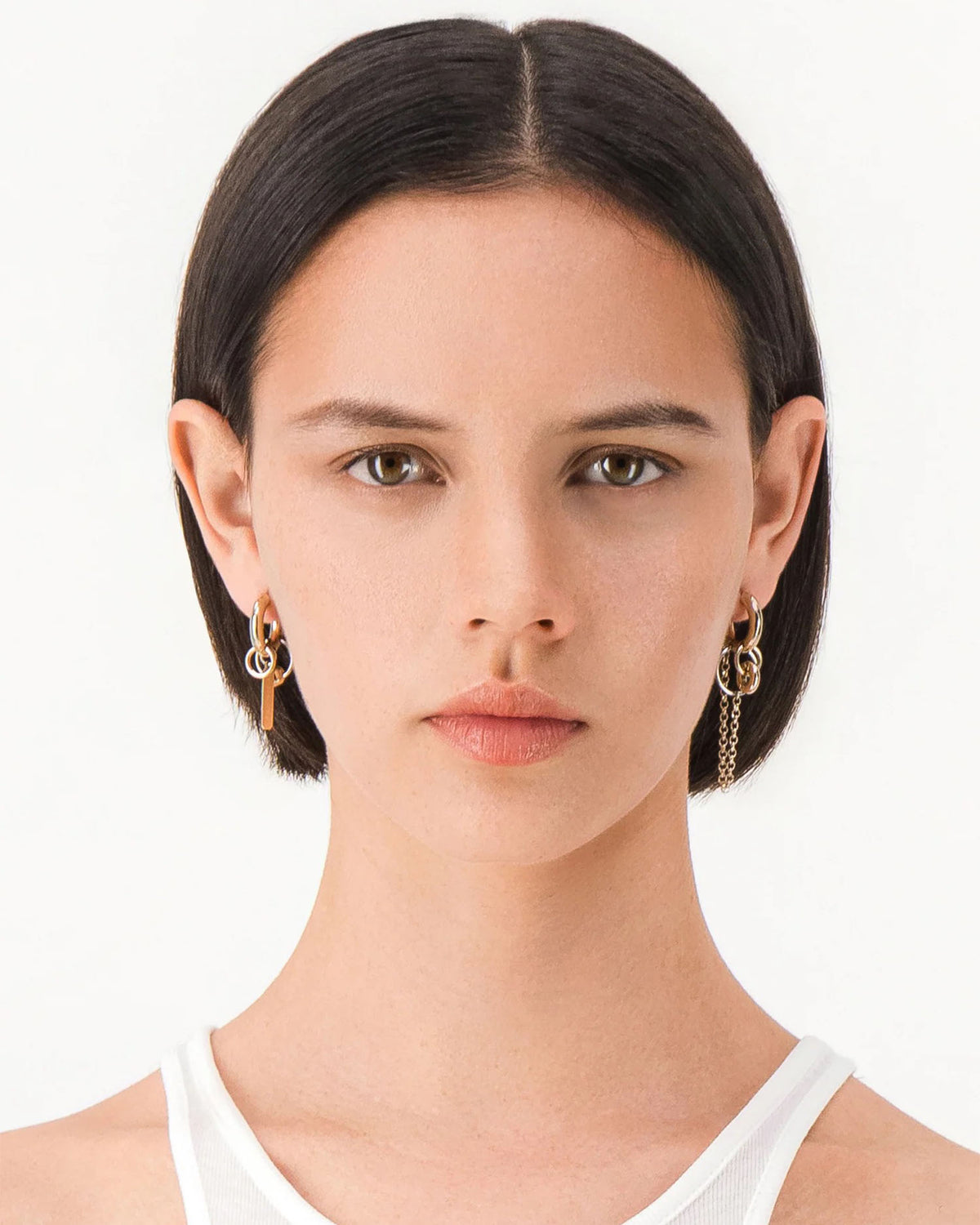 Irvin Earrings - Gold / Silver