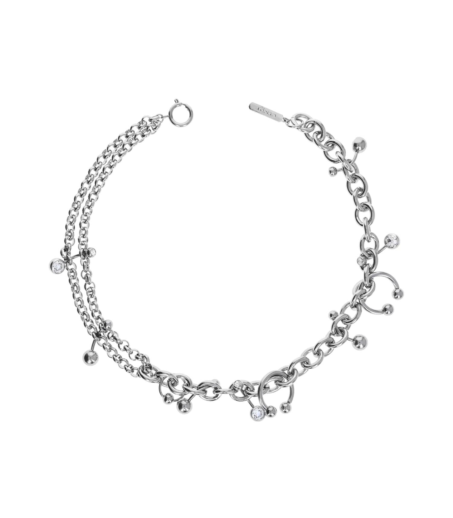 Holly Necklace - Silver