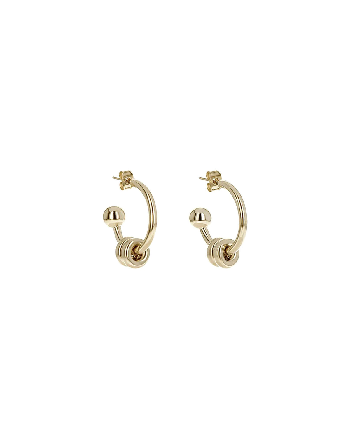 Alan Earrings - Gold