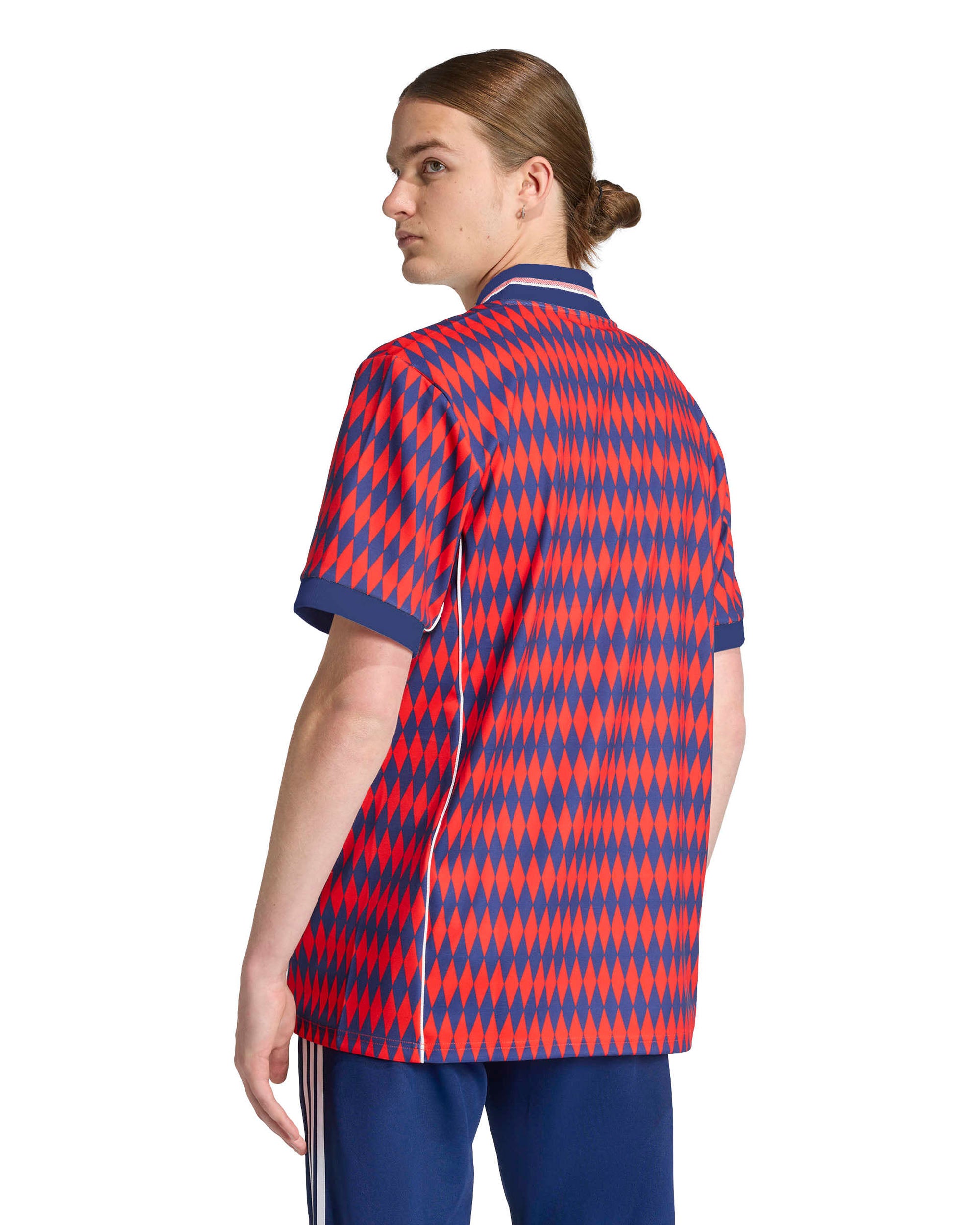 FC Bayern Munich LF Jersey - RED/DKBLUE