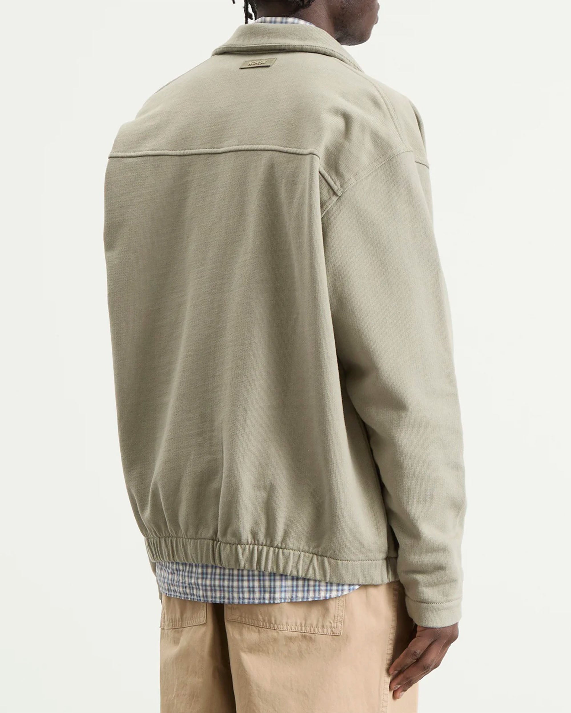 Hornidal Loopback Track Jacket - Vetiver