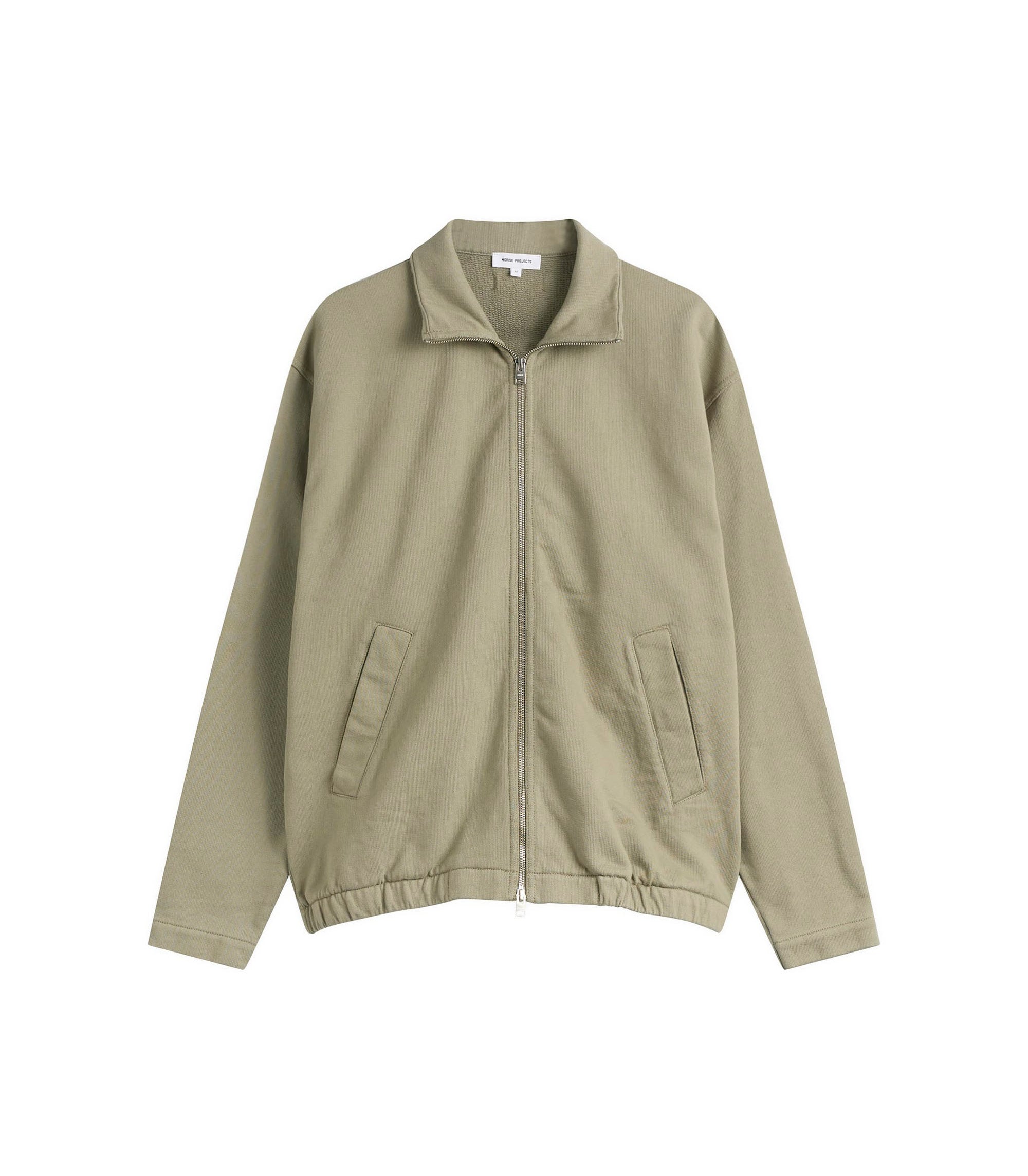 Hornidal Loopback Track Jacket - Vetiver