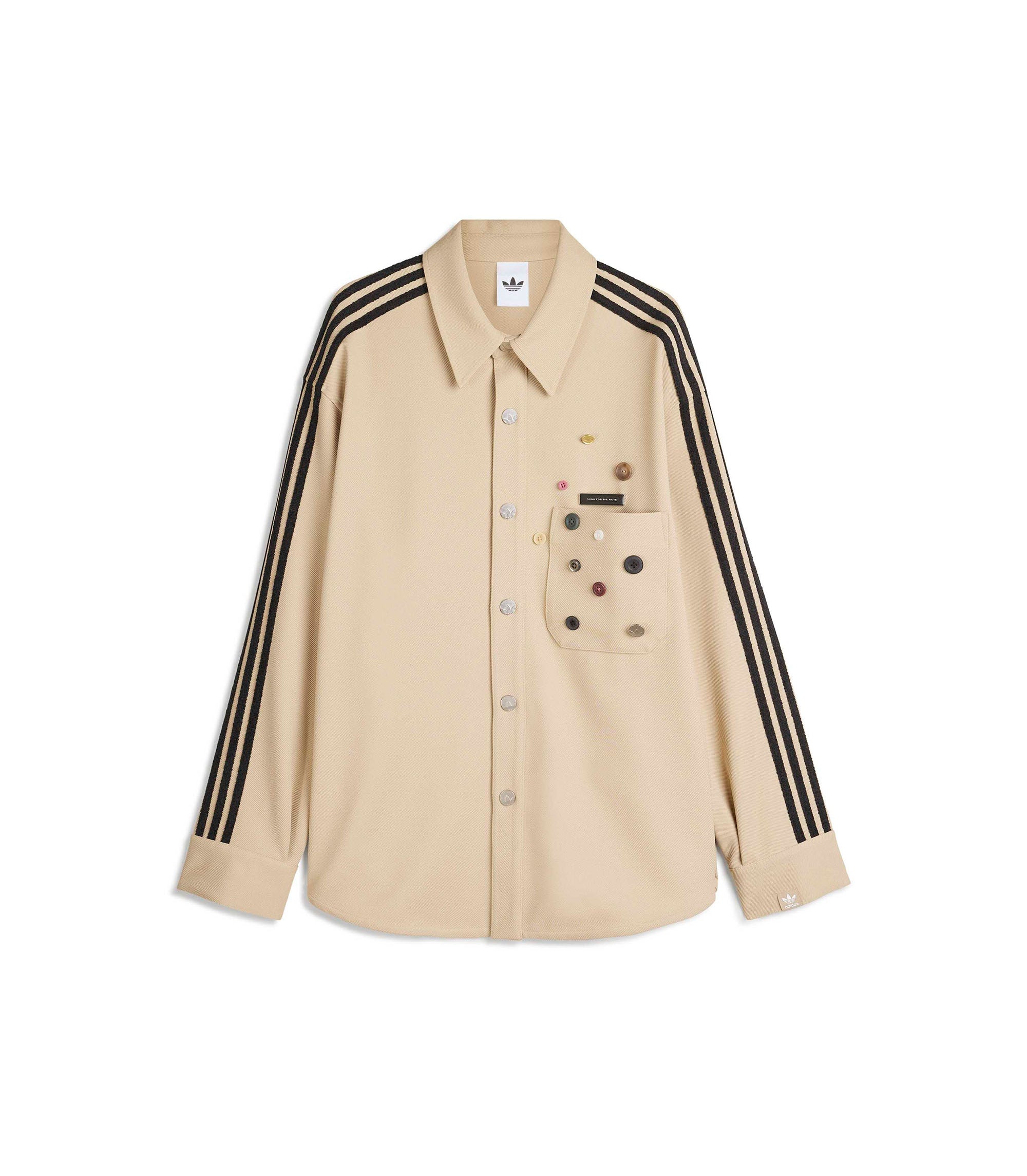 Song for the Mute Shirt Jacket - Stone Khaki