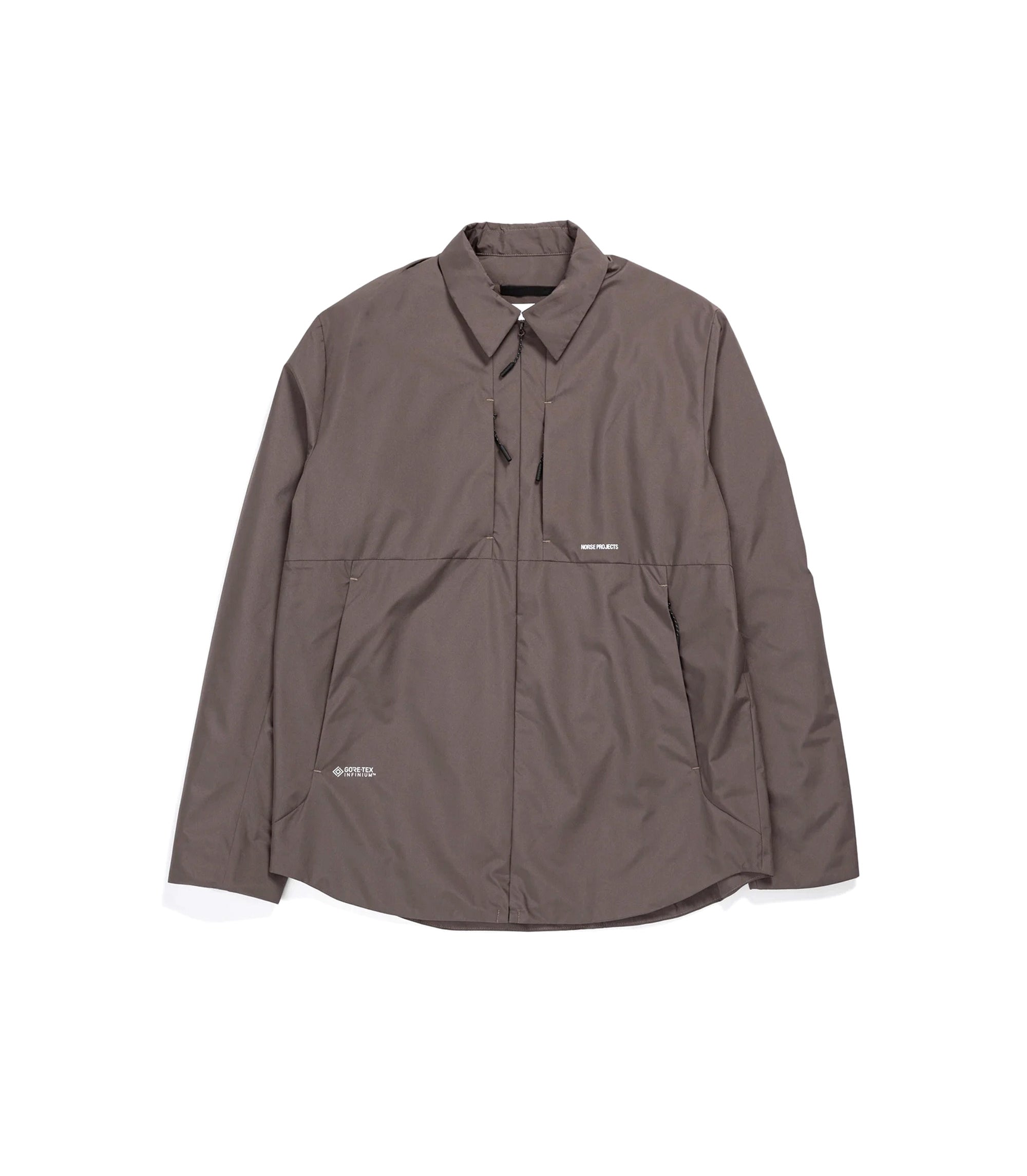 Jens Gore Tex Infinium Shirt Jacket 2.0 - Heathland Brown