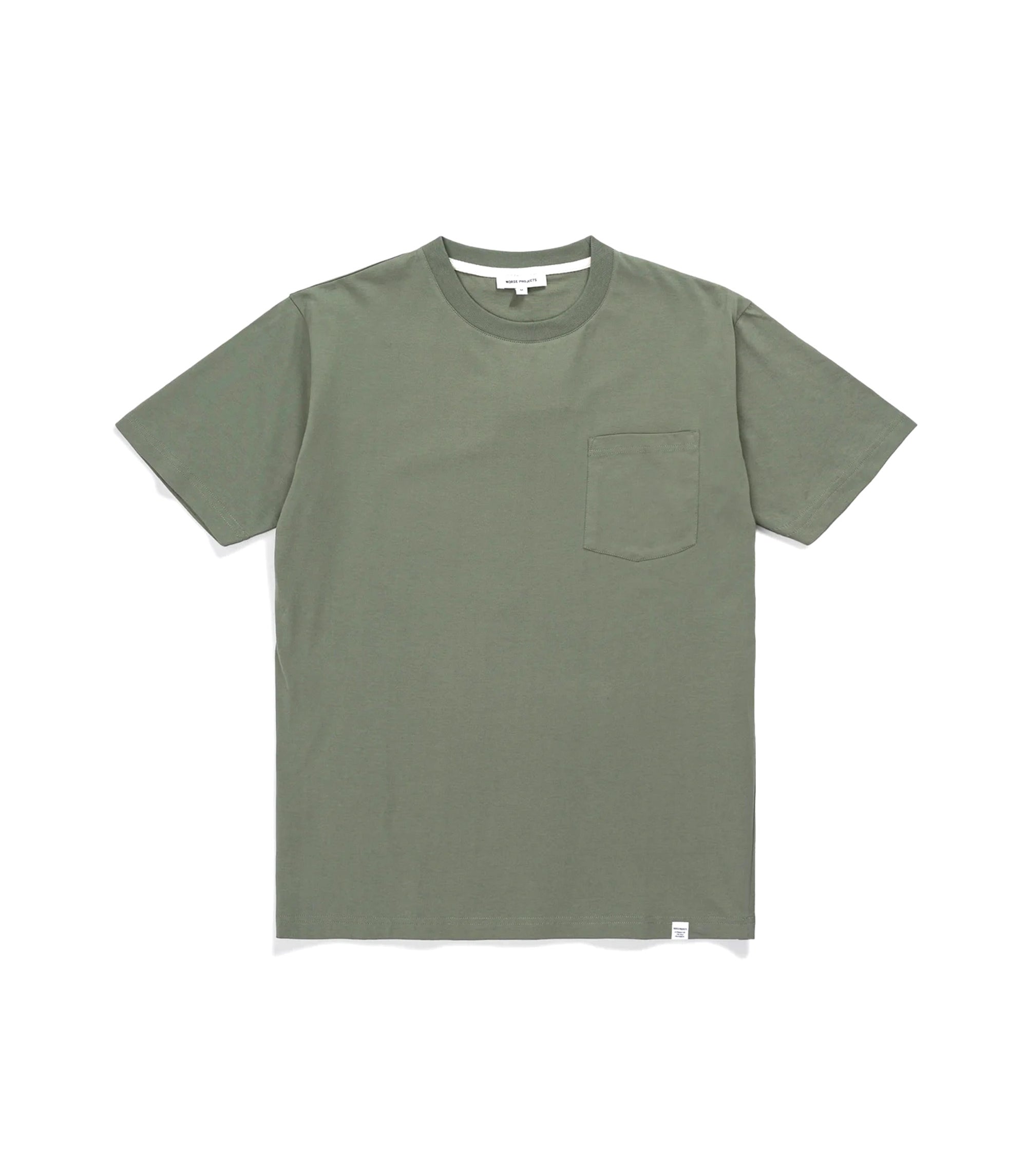 Johannes Pocket T-Shirt - Sage Green