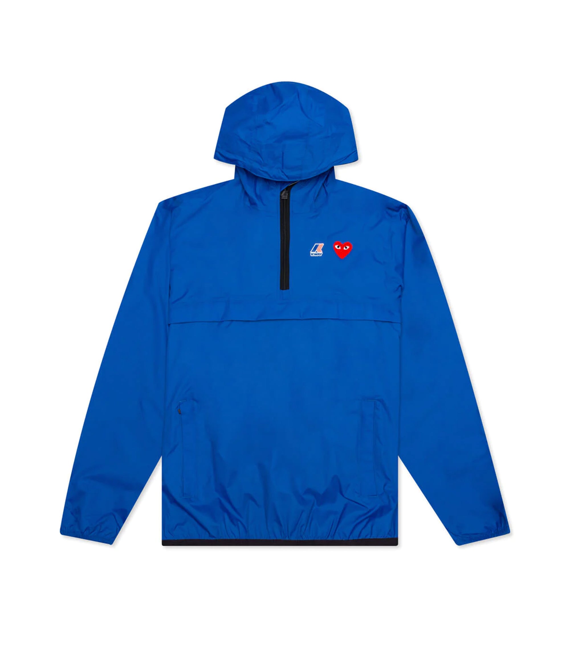 K-Way Half Zip Le Vrai 3.0 Leon Jacket - Blue