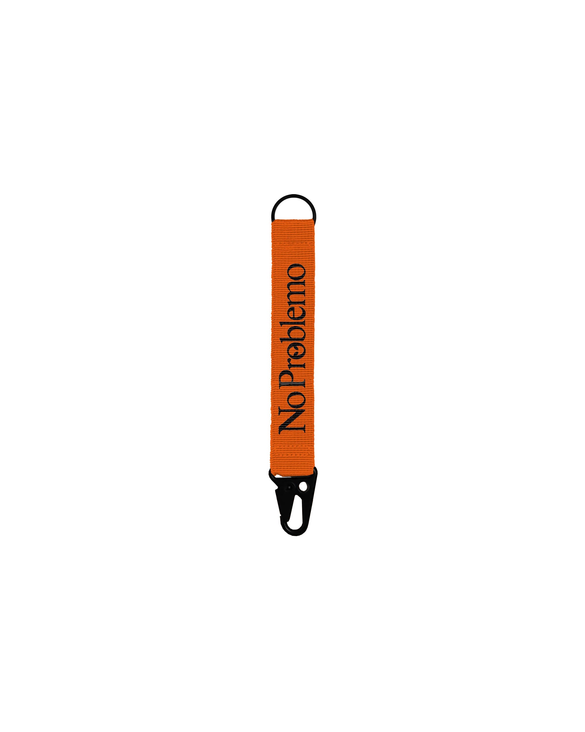 Mini Problemo Carabiner Keychain - Orange
