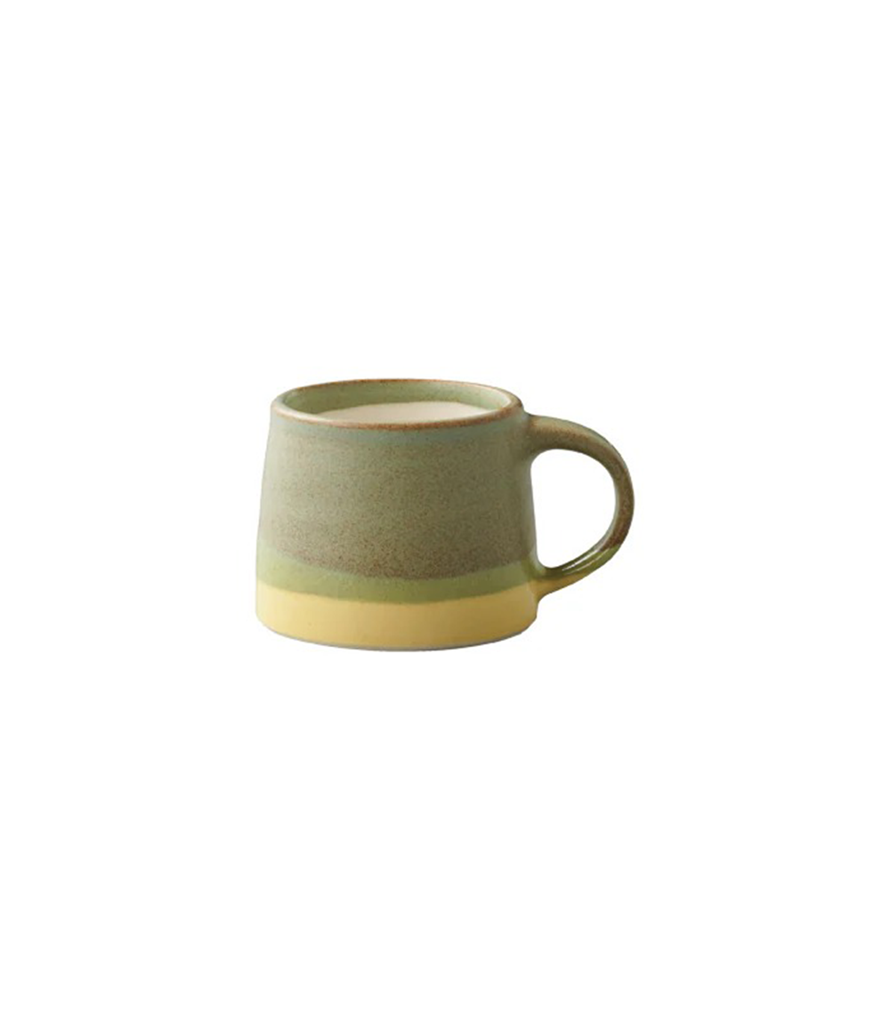 Kinto SCS-S03 Mug 110ml - Moss Green & Yellow
