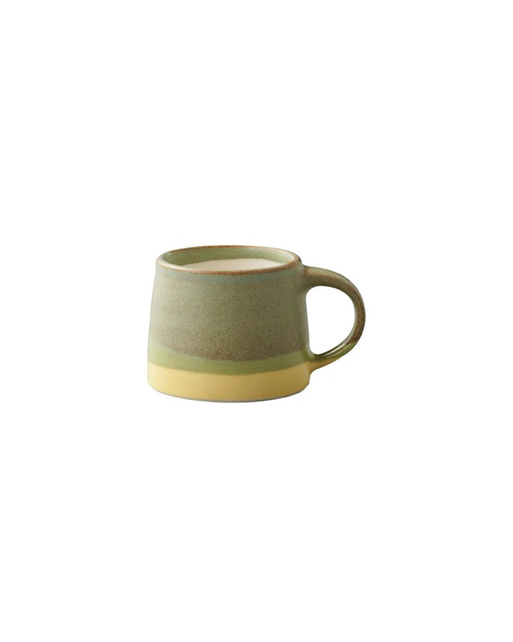 Kinto SCS-S03 Mug 110ml - Moss Green & Yellow