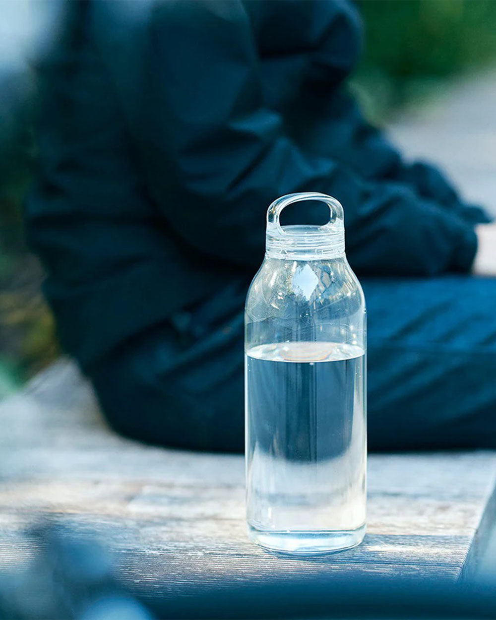 Kinto Loop Water Bottle 950ml - Blue