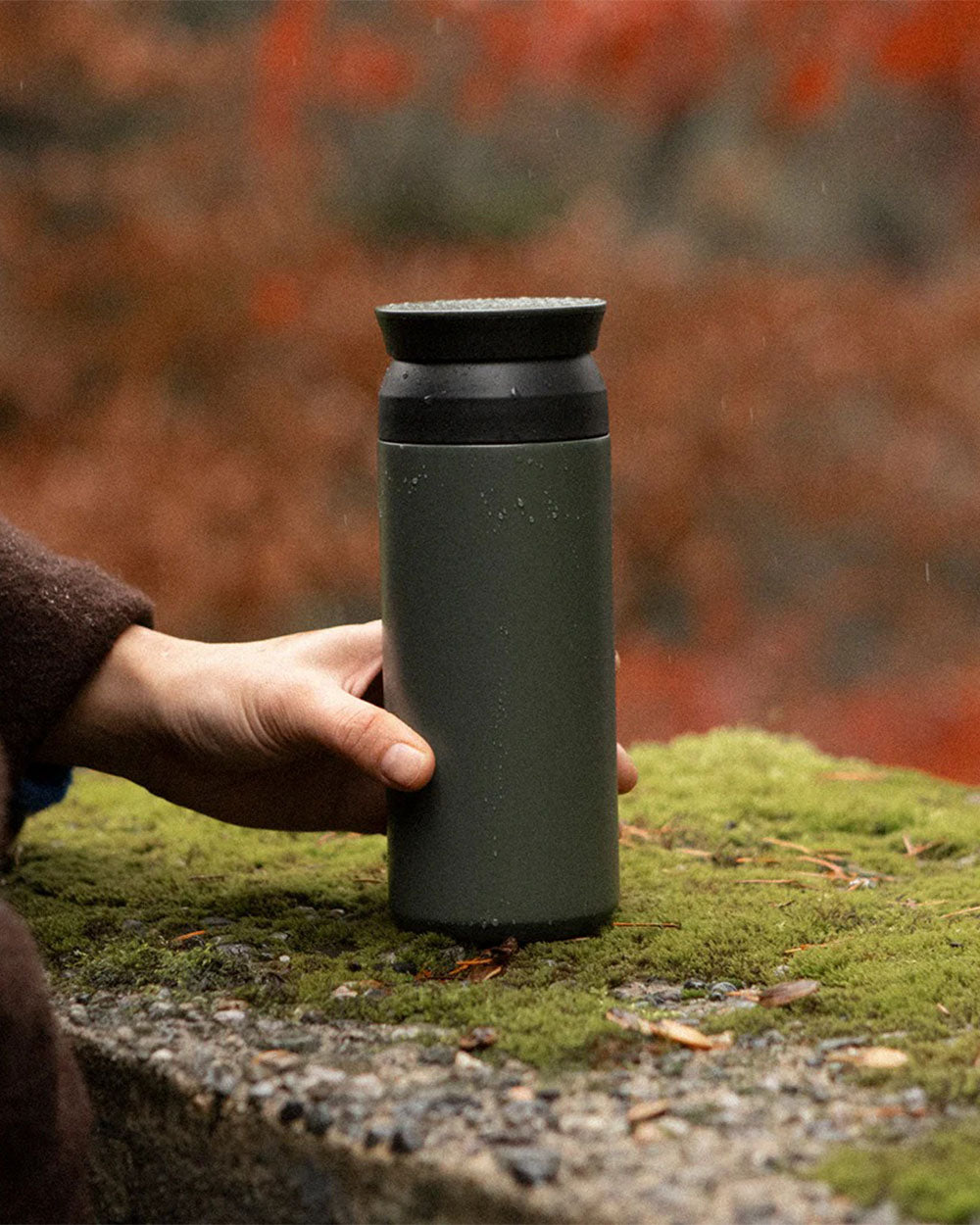 Kinto Travel Tumbler 500ml - Ash Green