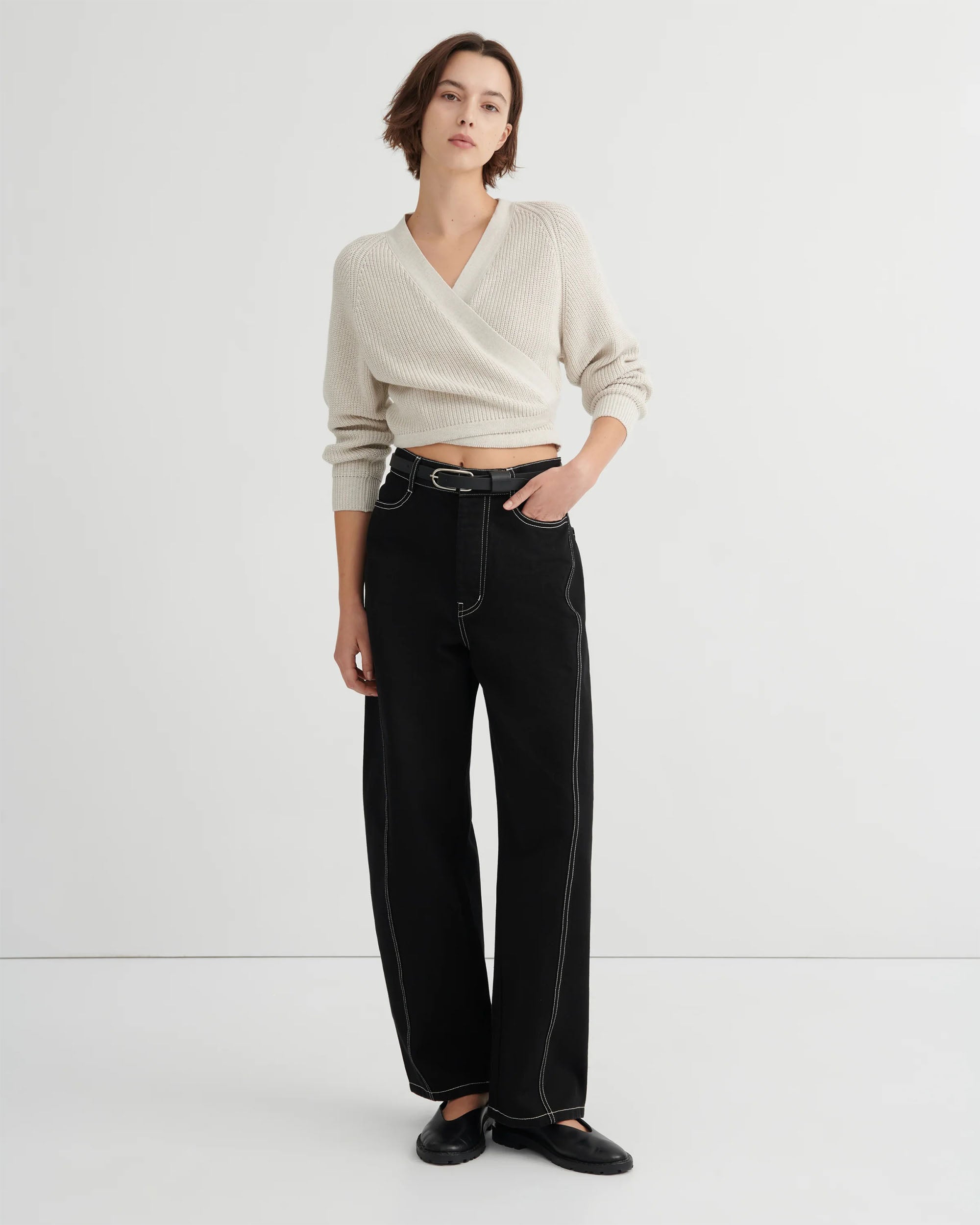 Composure Cardigan - Oat Melange