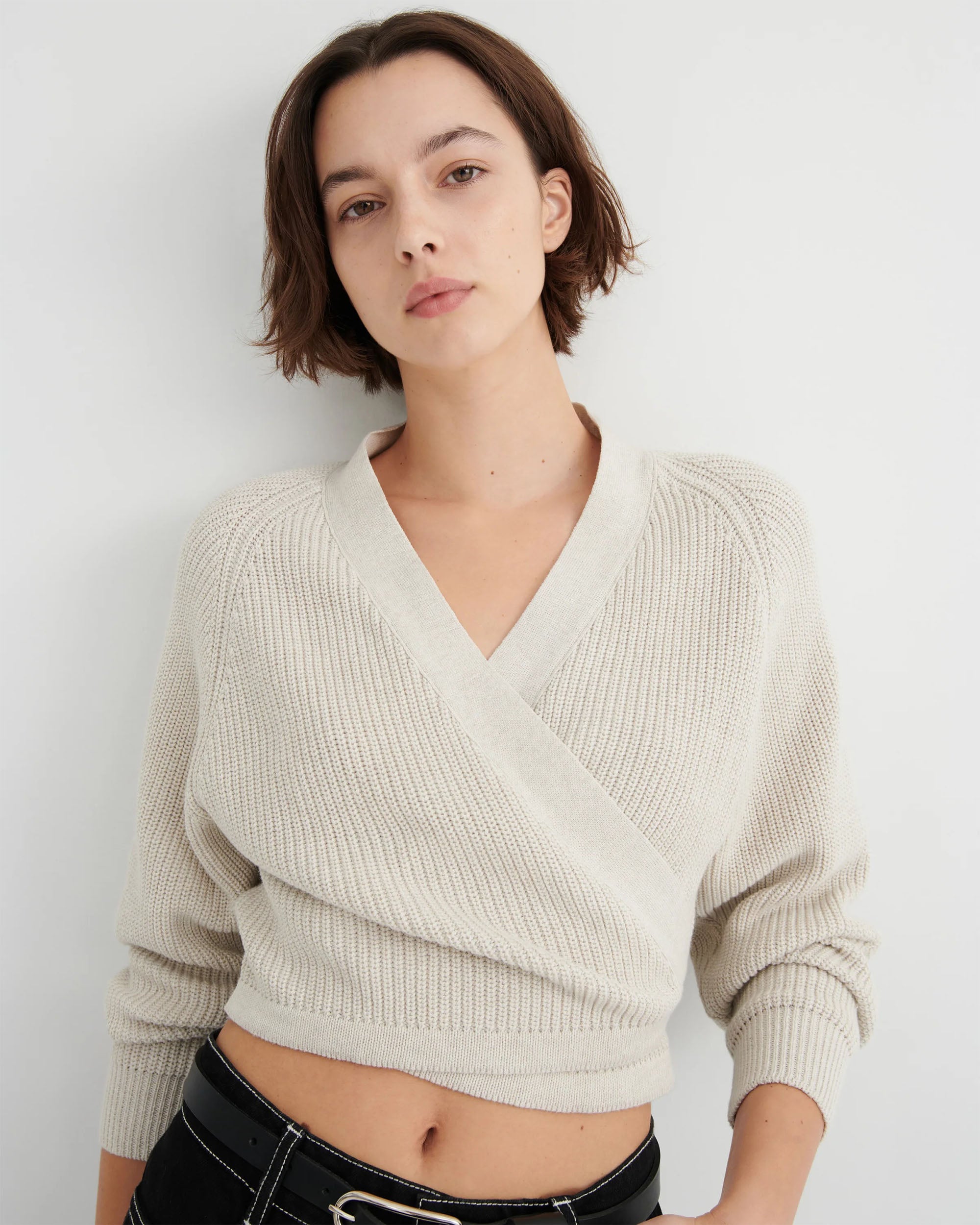 Composure Cardigan - Oat Melange
