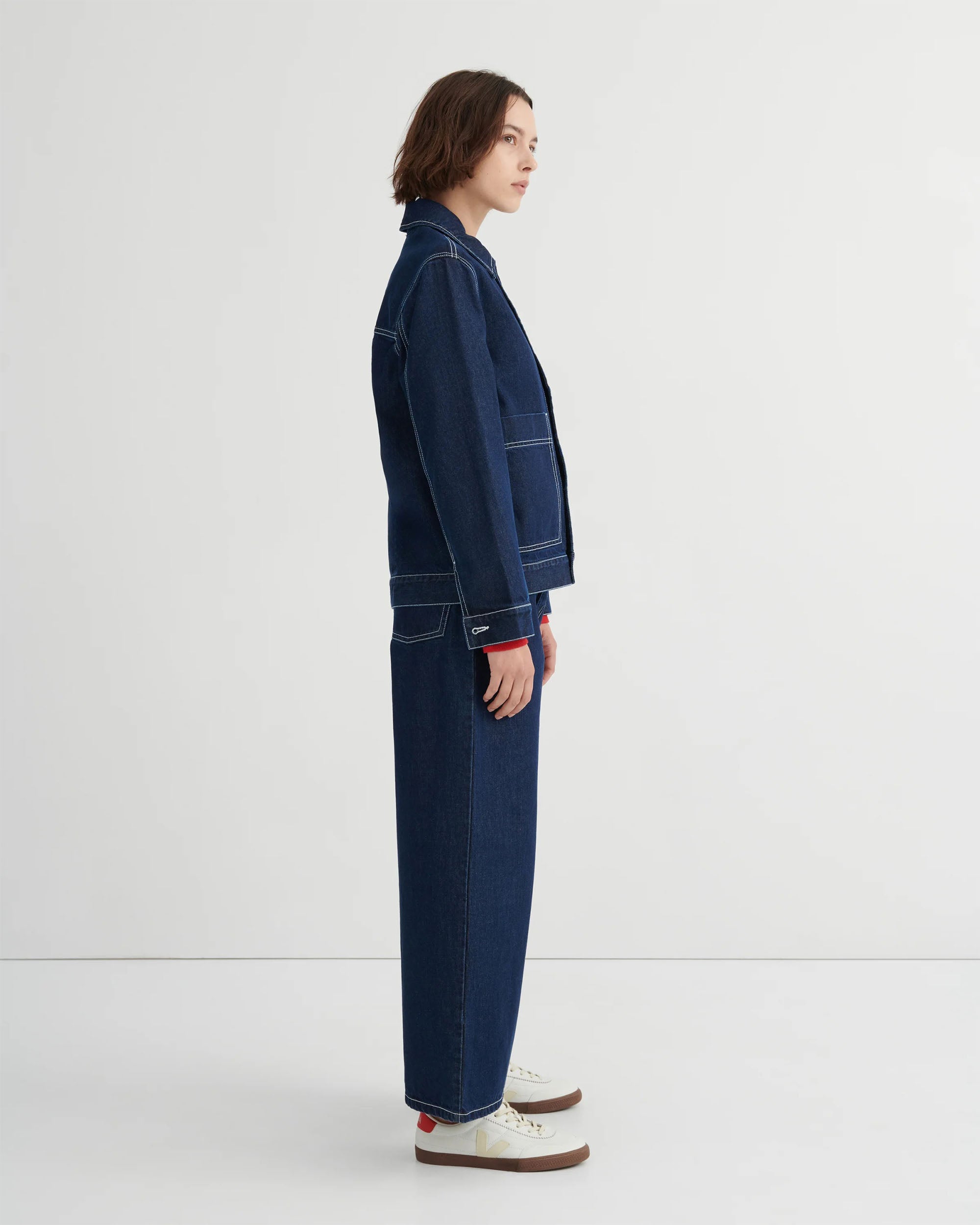 Worker Jacket - Indigo Denim