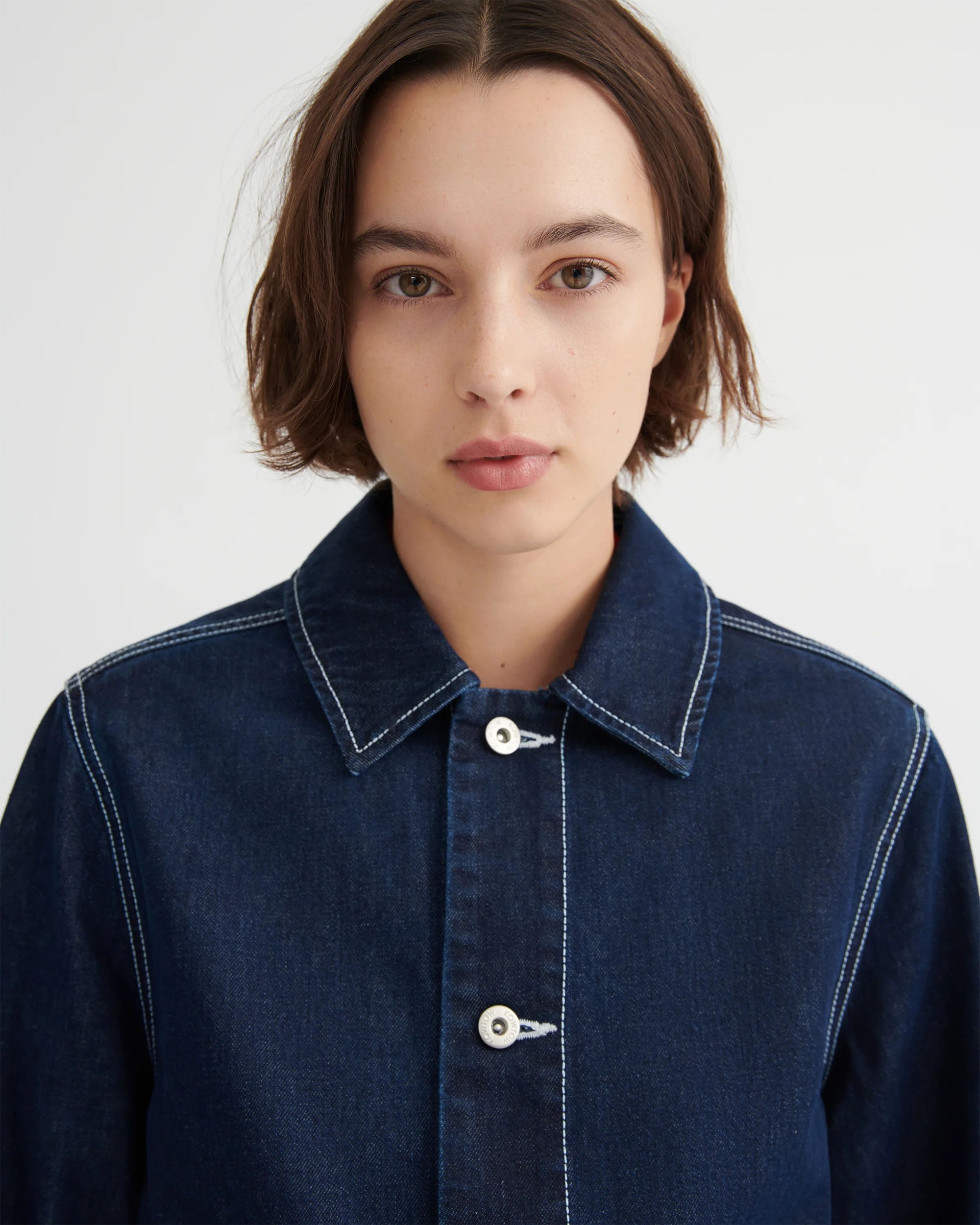 Worker Jacket - Indigo Denim