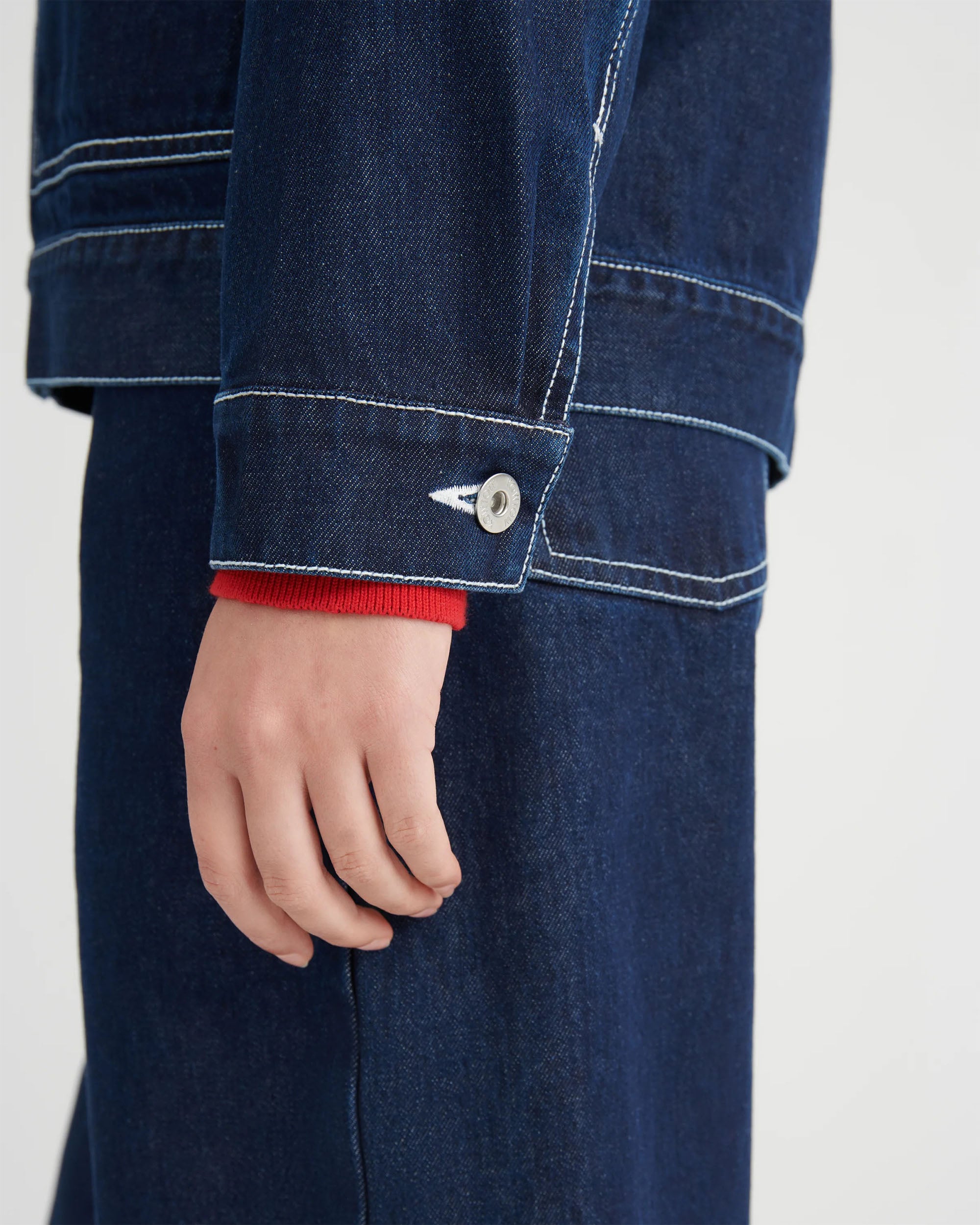 Worker Jacket - Indigo Denim